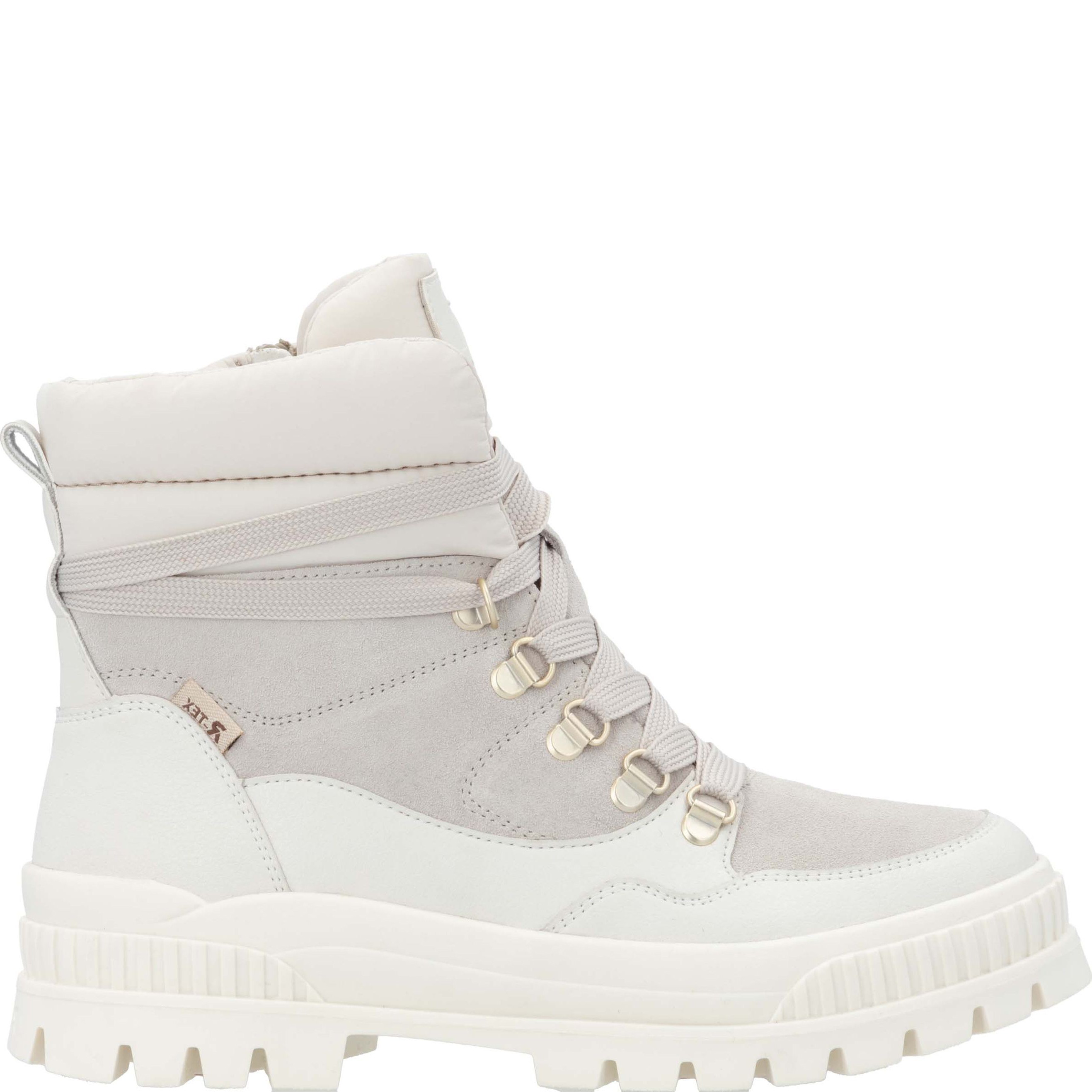 RIEKER EVOLUTION Aulinukai moterims, Balta, Ladies mid height boots 4