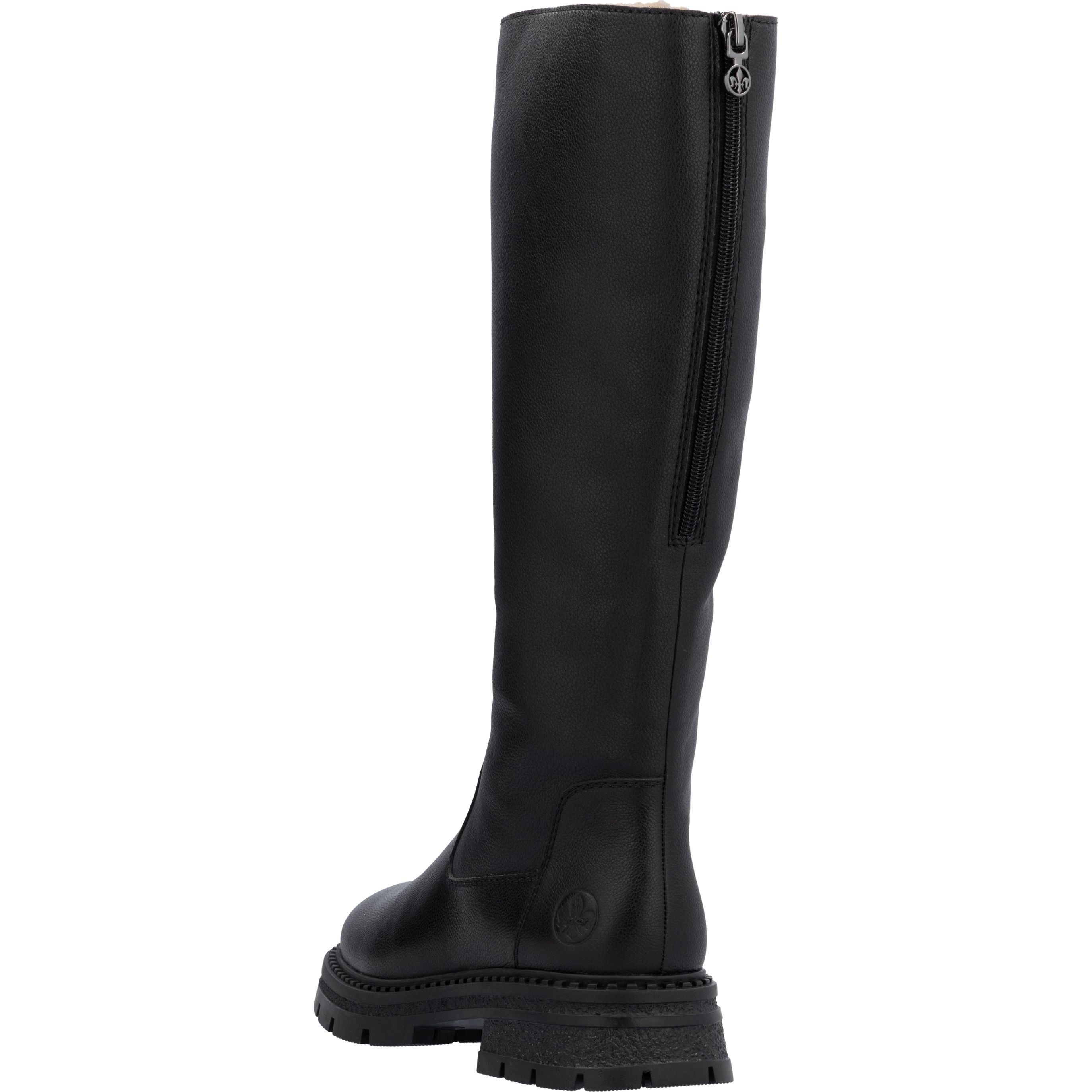 RIEKER Auliniai moterims, Juoda, Ladies' boots 5