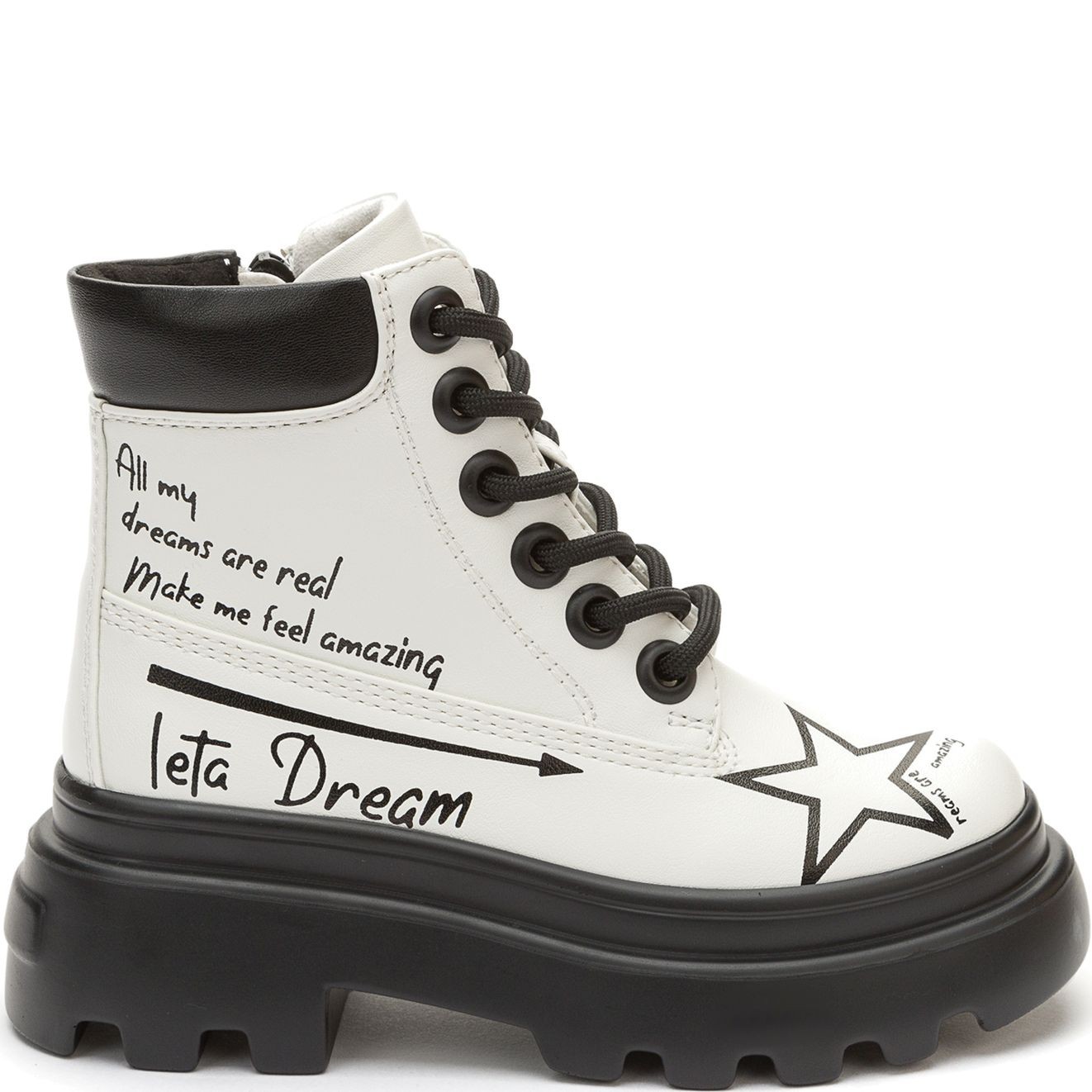 BETSY Laisvalaikio bateliai mergaitėms, Balta, Leisure POP 2