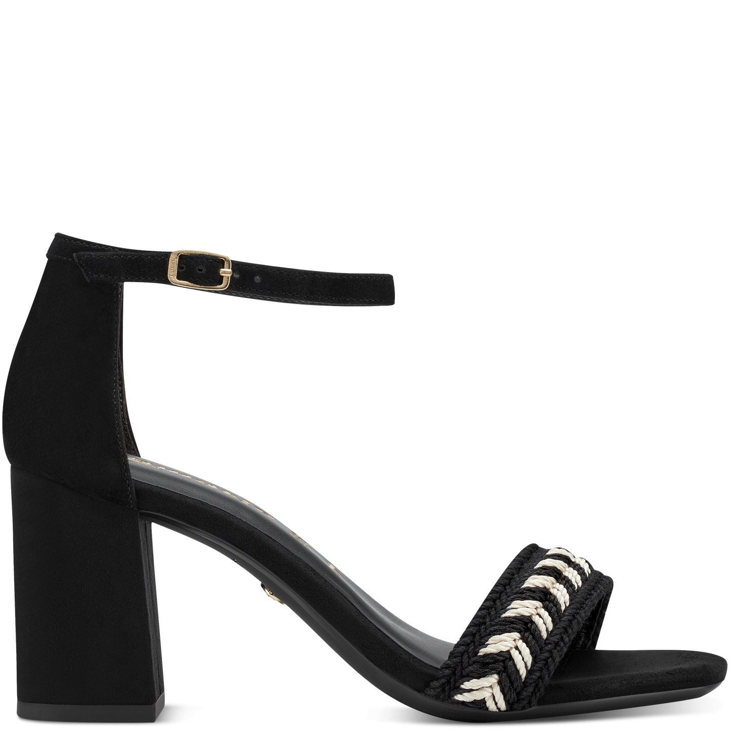 TAMARIS Basutės moterims, Juoda, SANDALS 2