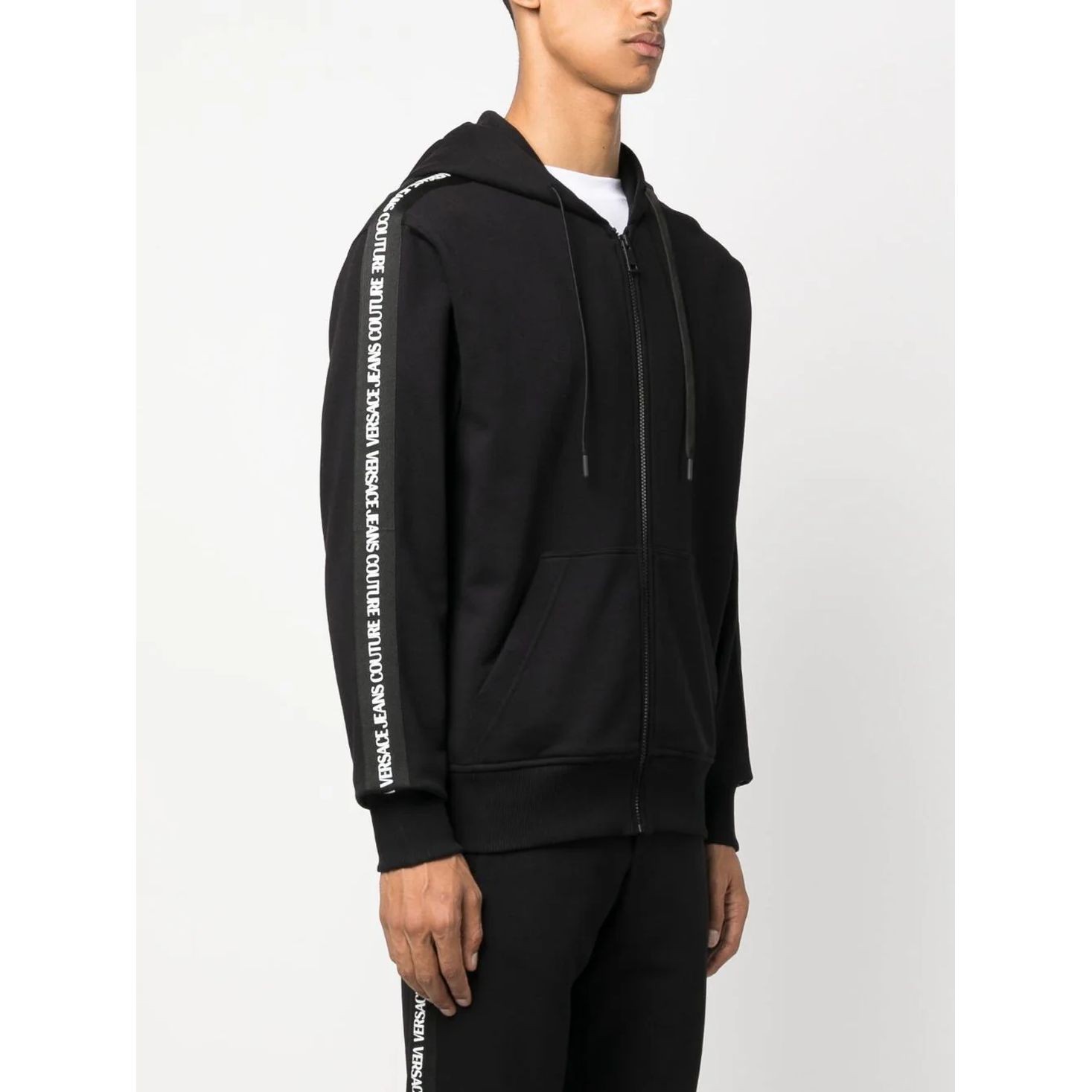 VERSACE JEANS CUTURE Džemperis vyrams, Juoda, Sweatshirts 3