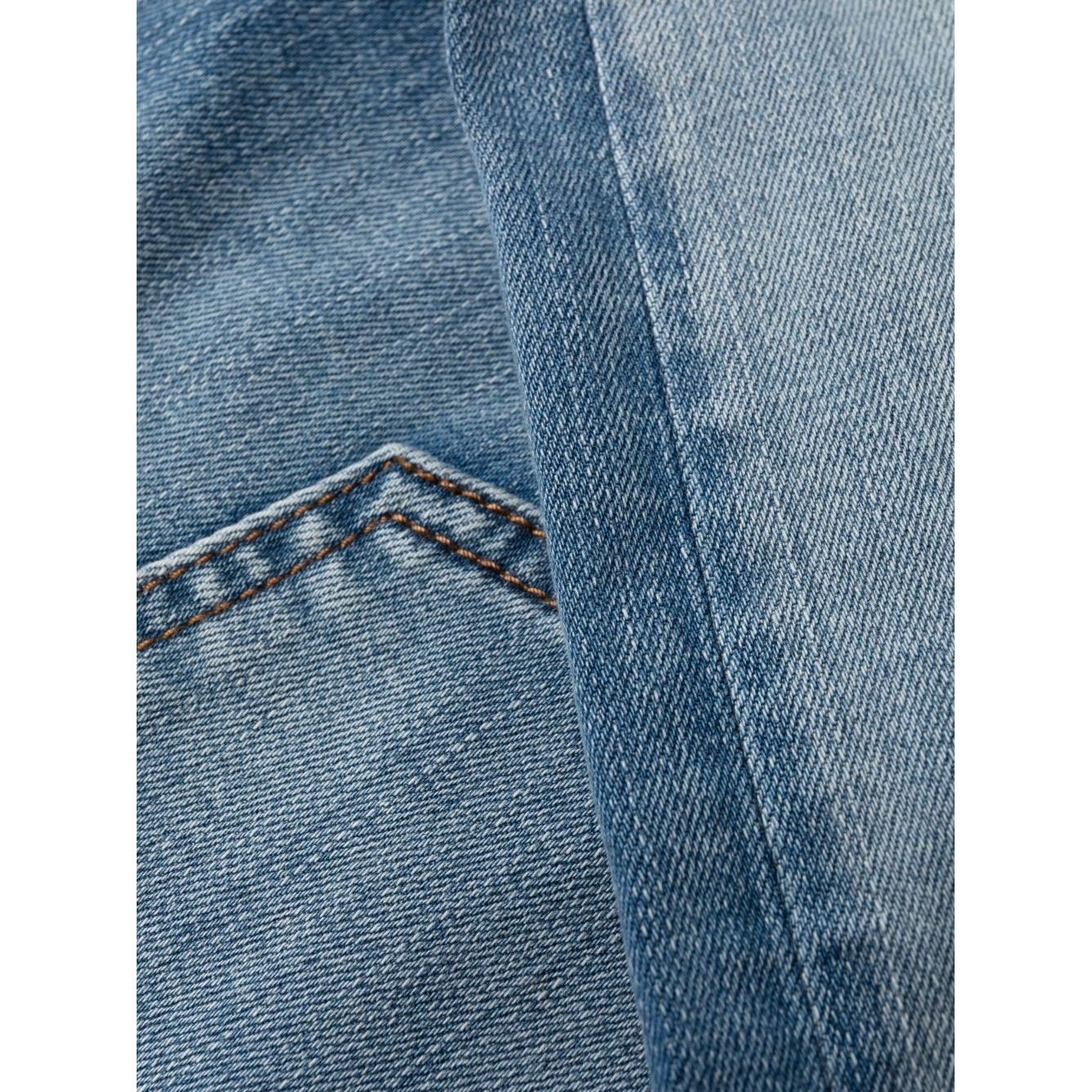 PHILIPP PLEIN Tiesūs džinsai -vyrams, Mėlyna, Denim Trousers Detroit Fit 3