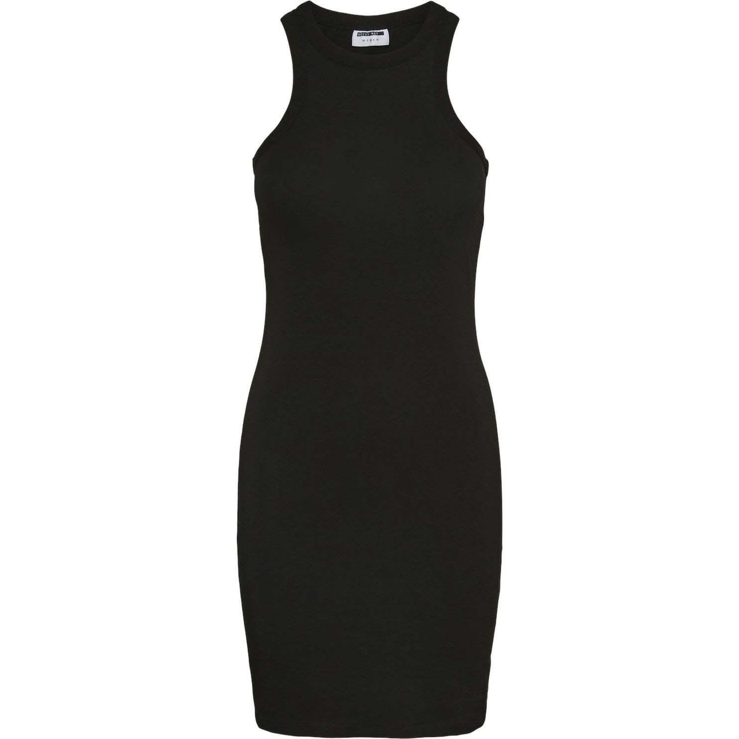 NOISY MAY Mini suknelė moterims, Juoda, NMELLA S/L SHORT DRES