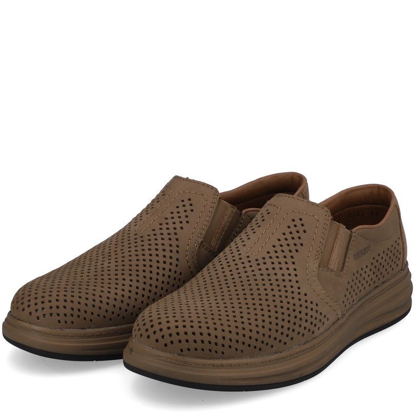 RIEKER Klasikiniai batai vyrams, Ruda, FORMAL 5