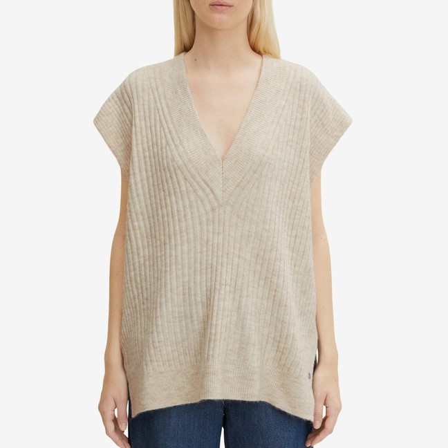 TOM TAILOR Pūkinė liemenė moterims, Kūno, Liemenė 2