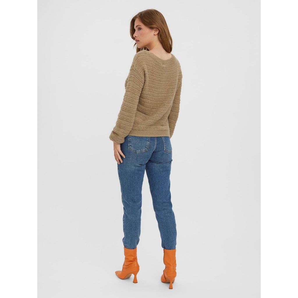 VERO MODA Kampsun moterims, Hall, VMDOLLAR LS BOATNECK BLOUSE 3