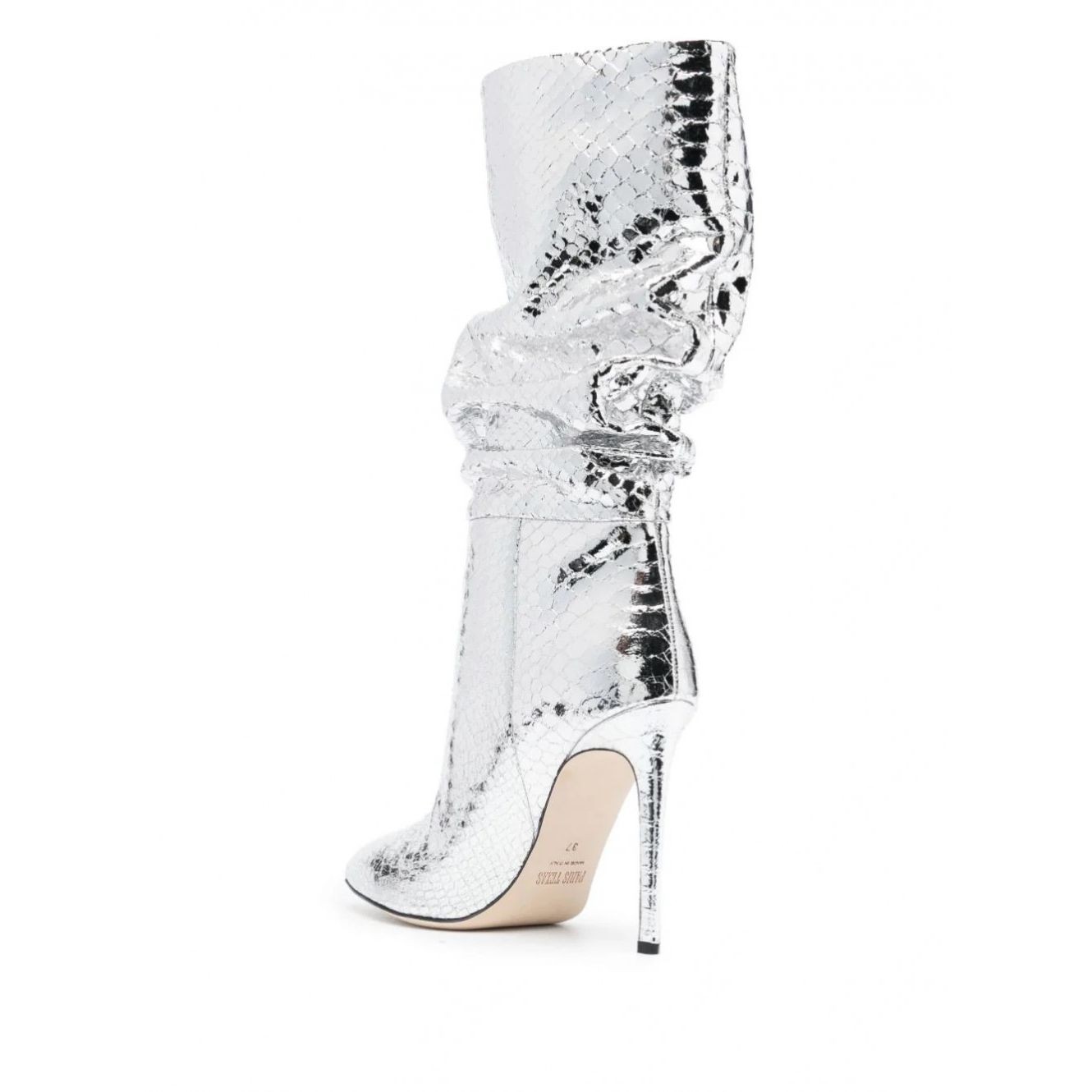 PARIS TEXAS Aulinukai moterims, Sidabrinė, Stiletto slouchy boot 3