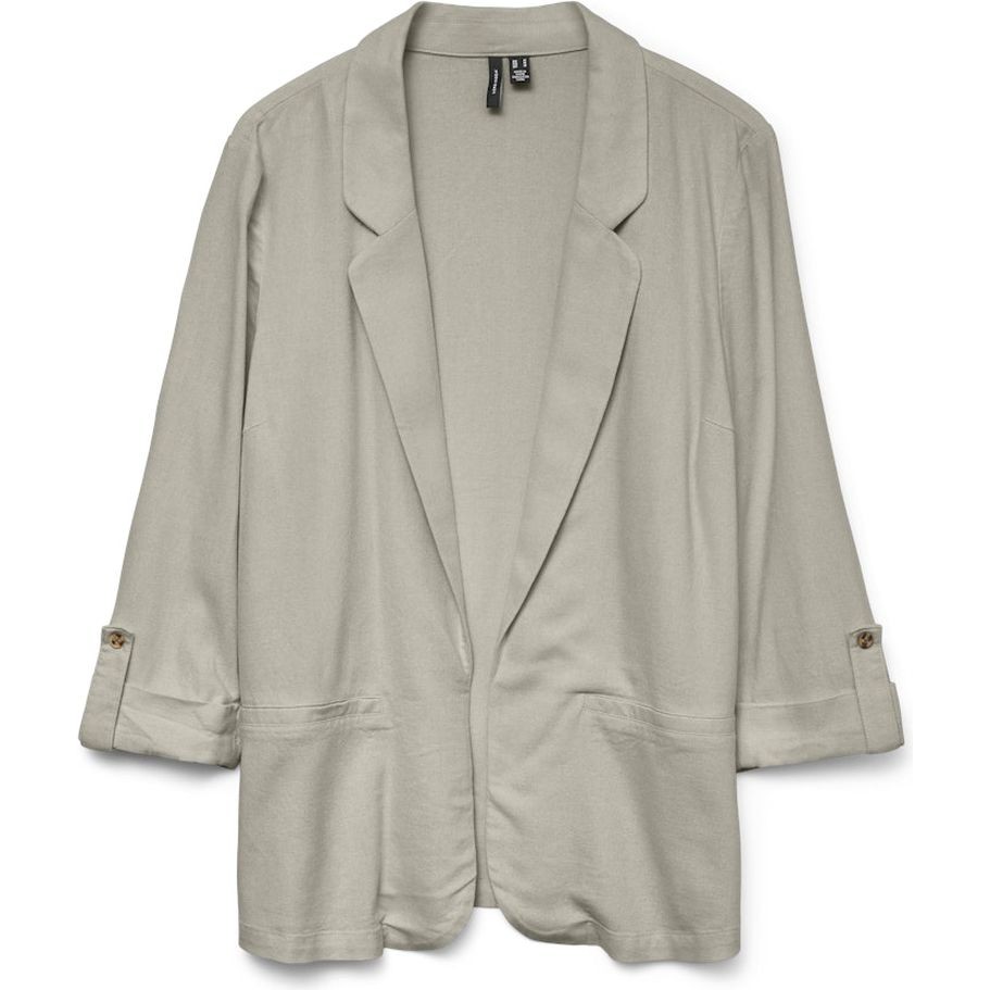VERO MODA Švarkas moterims, Sidabrinė, Vmjesmilo blazers 1