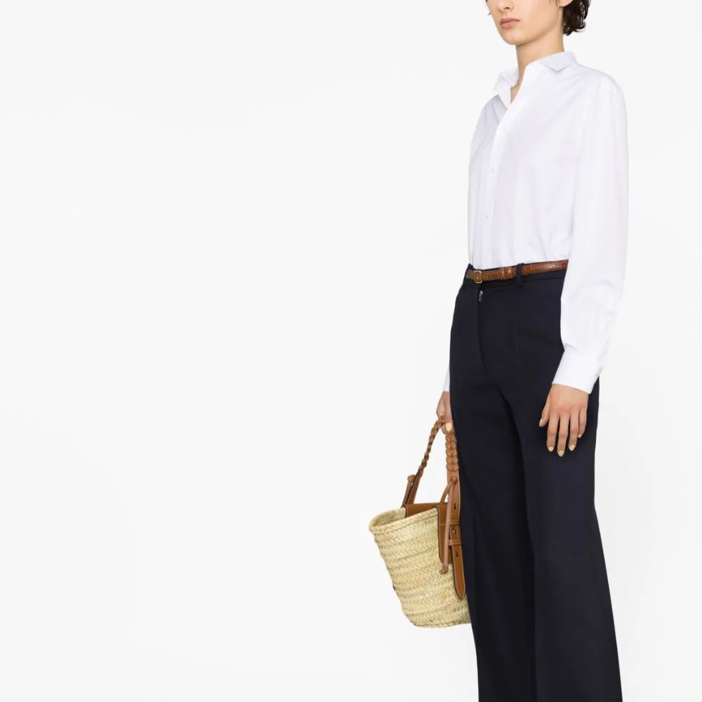 RALPH LAUREN Marškiniai ilgomis rankovėmis moterims, Balta, Shirt long sleeve 4