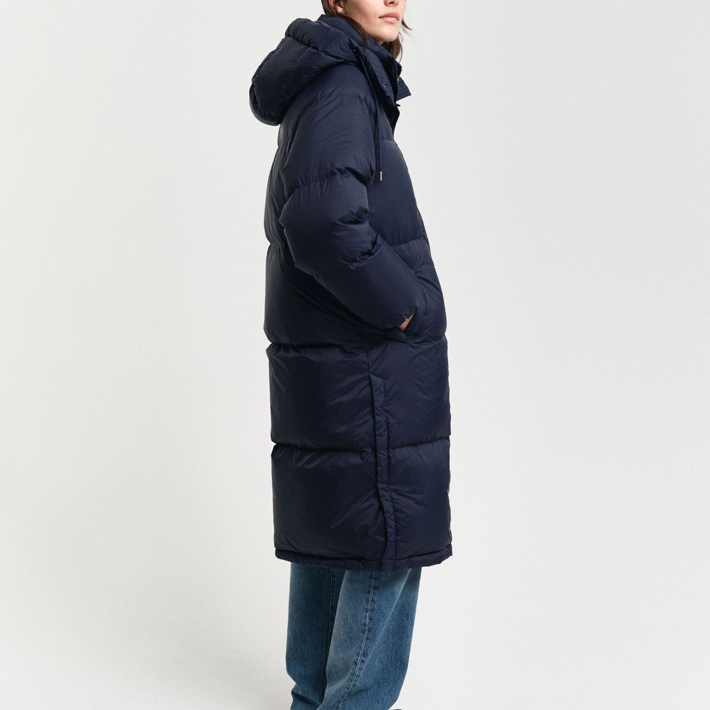 GANT Paltas moterims, Mėlyna, Full length down coat 2