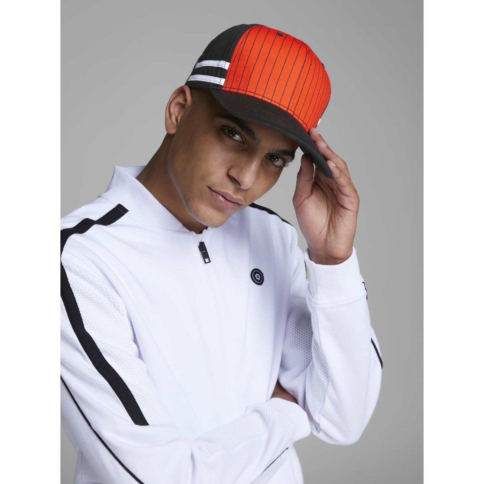 JACK & JONES Kepurė vyrams, Raudona, JACPAN SNAPBACK 4