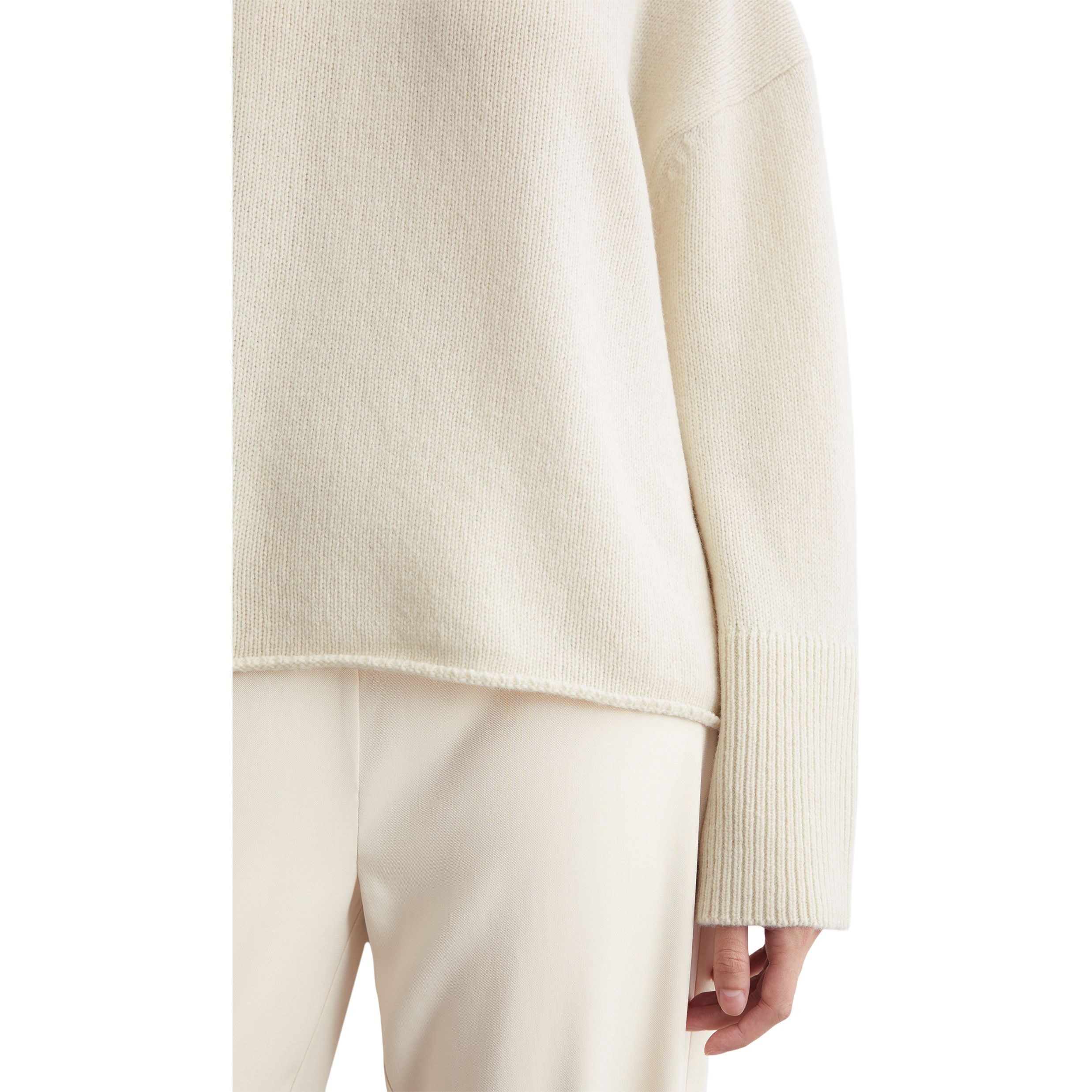 MARC O'POLO Megztinis moterims, Smėlio, Sweater 409621160493 4