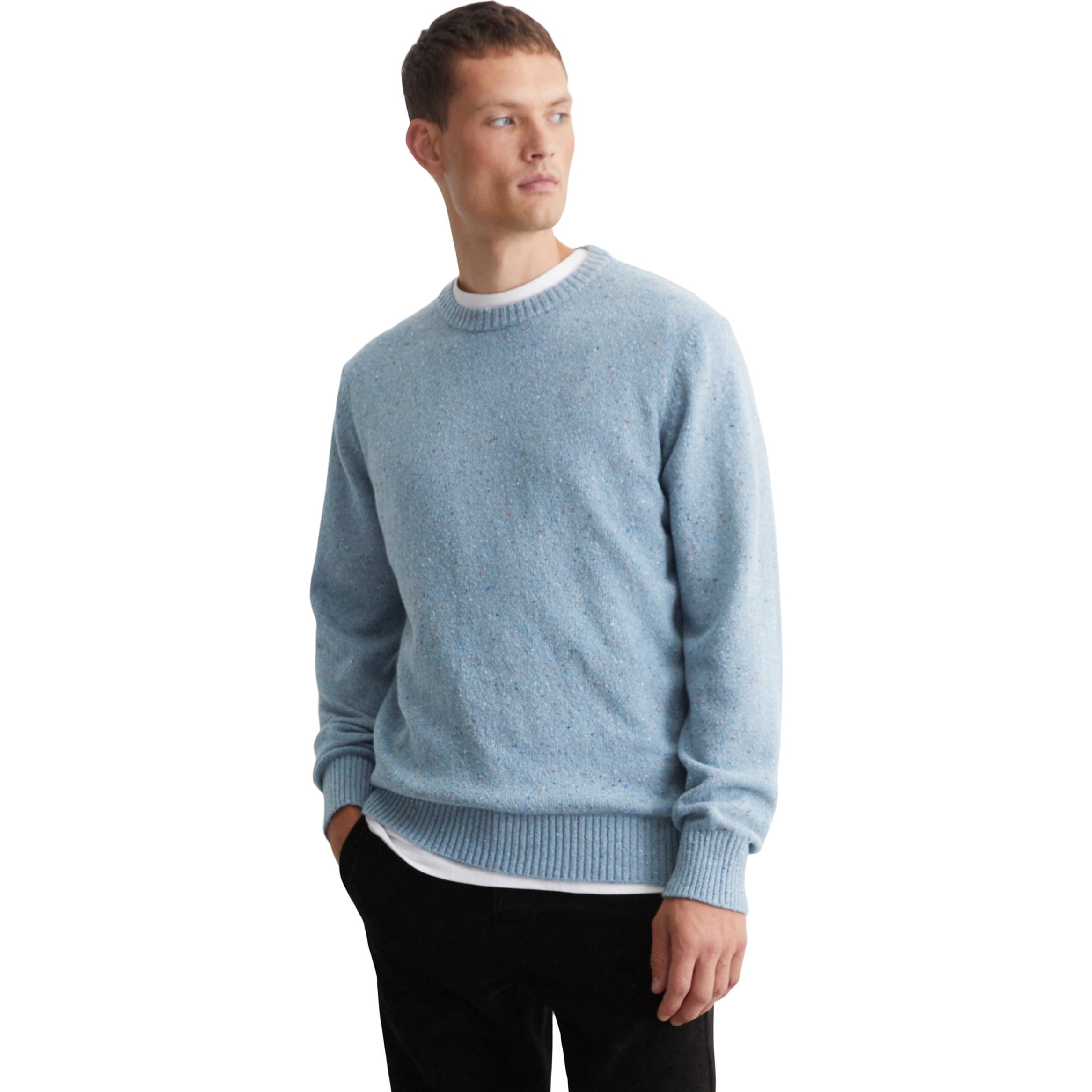 MARC O'POLO Megztinis vyrams, Mėlyna, Sweater 430506660174 2