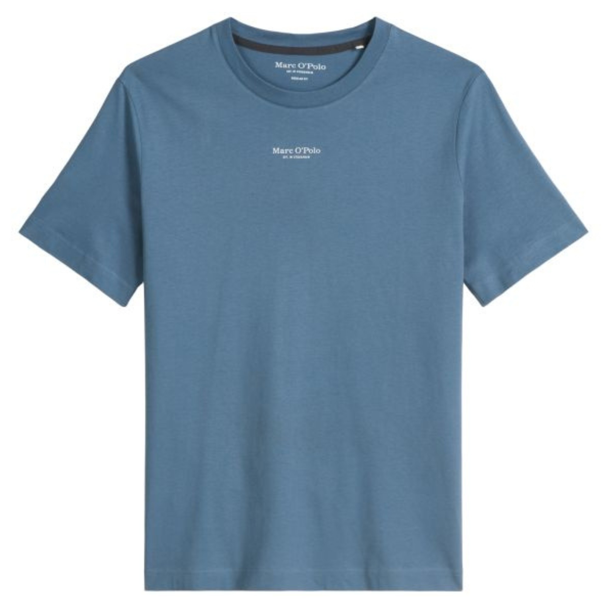 MARC O'POLO Marškinėliai vyrams, Mėlyna, 620201251382 T-shirts