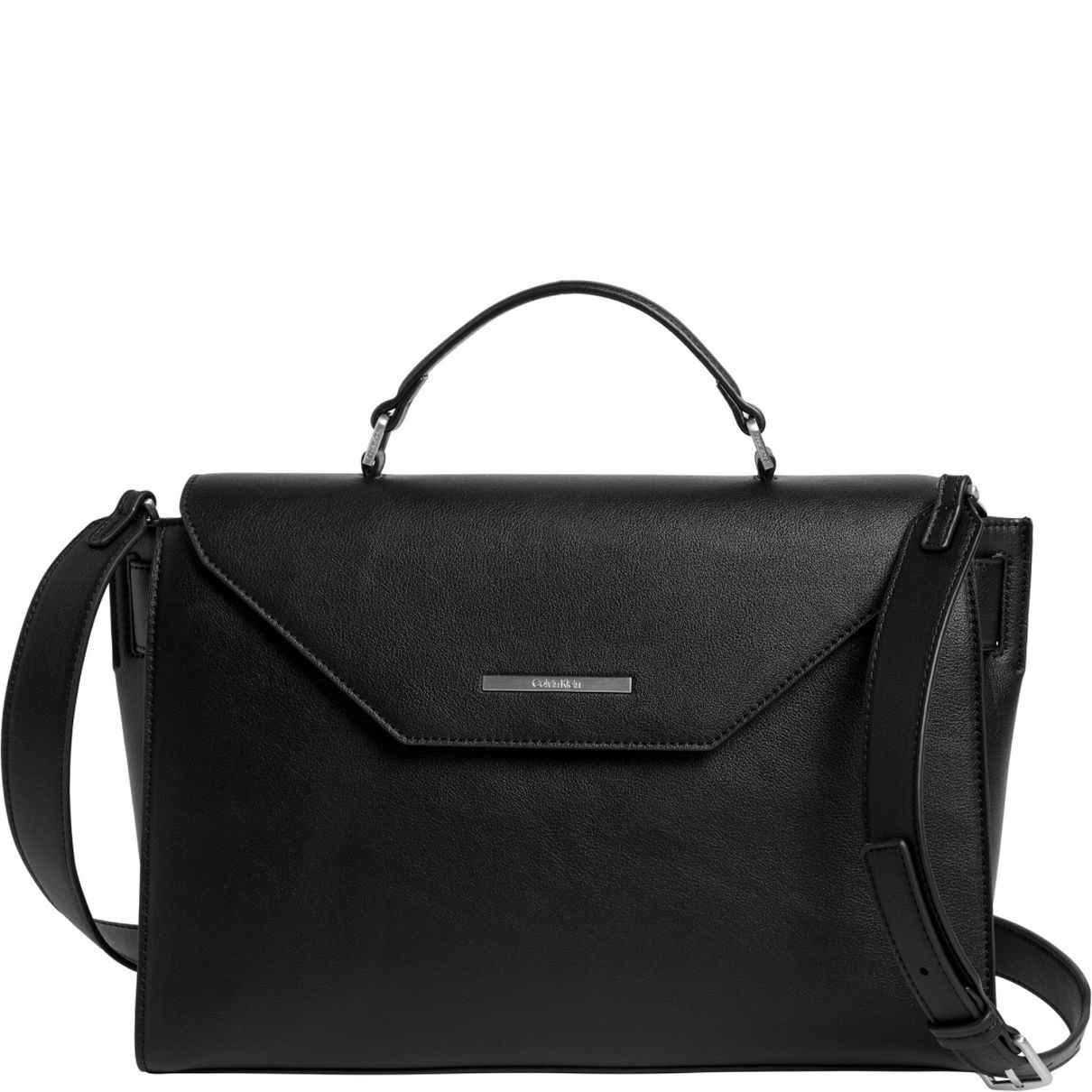 CALVIN KLEIN Rankinė per petį moterims, Juoda, Daily dressed tote 1