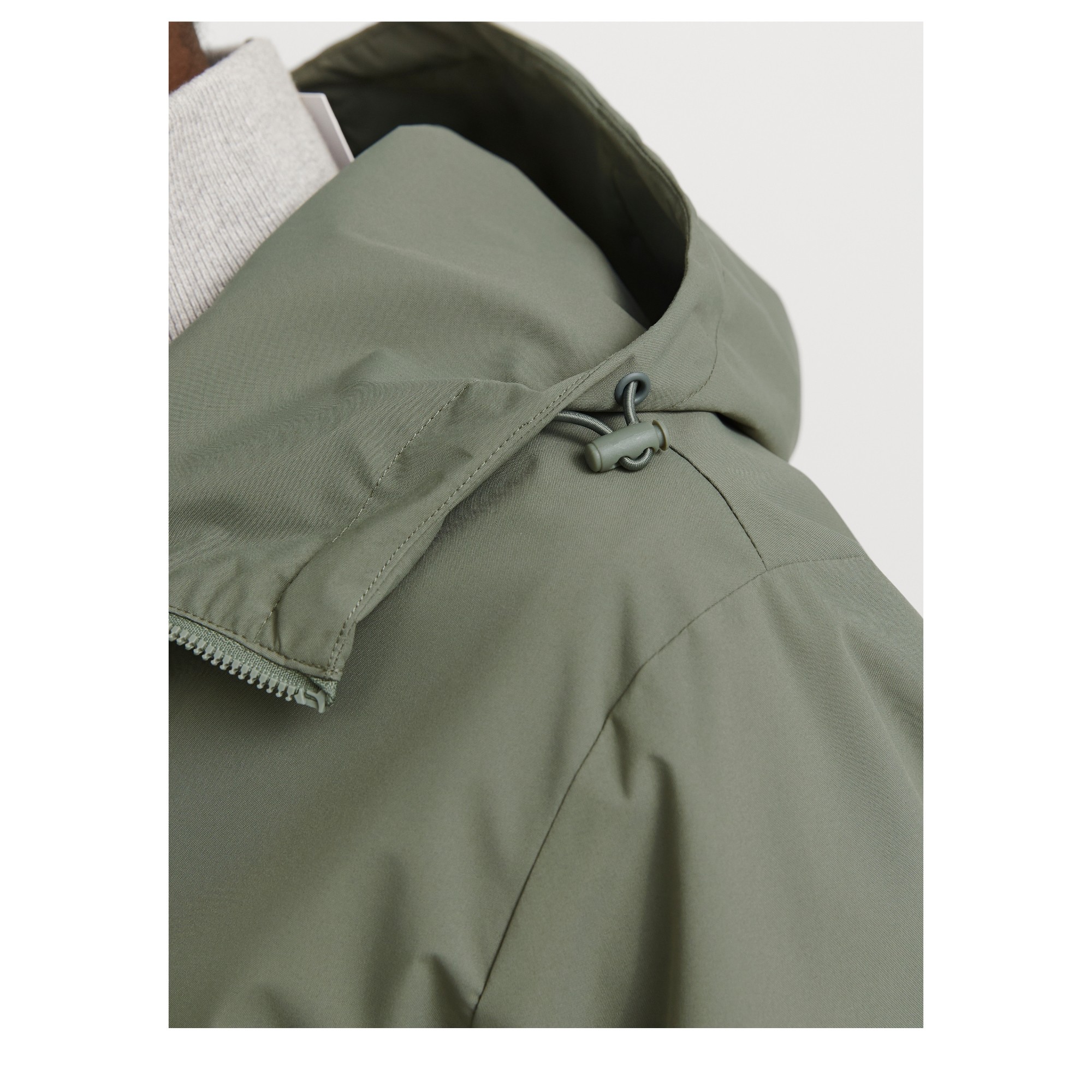 JACK & JONES Neperpučiama striukė vyrams, Chaki, Urban light jacket 2