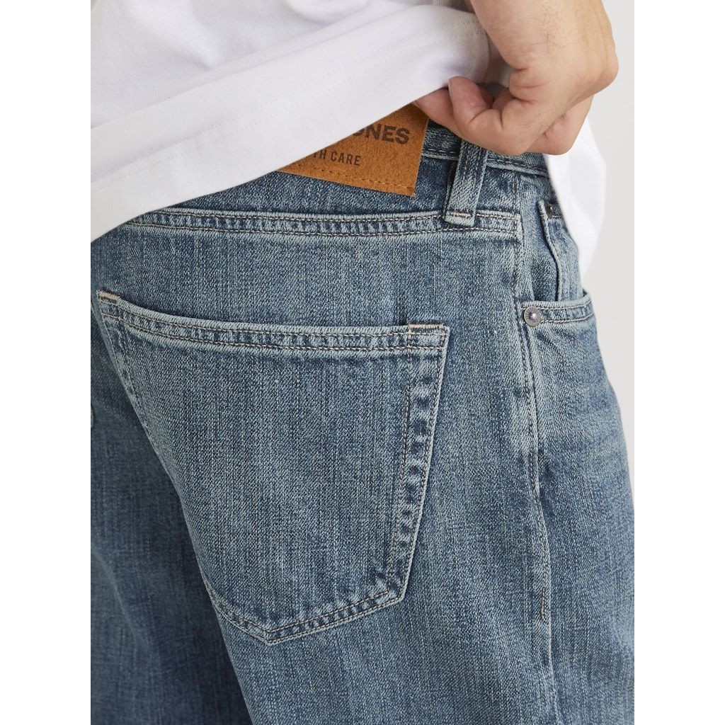 JACK & JONES Aptempti džinsai vyrams, Mėlyna, Mike 3