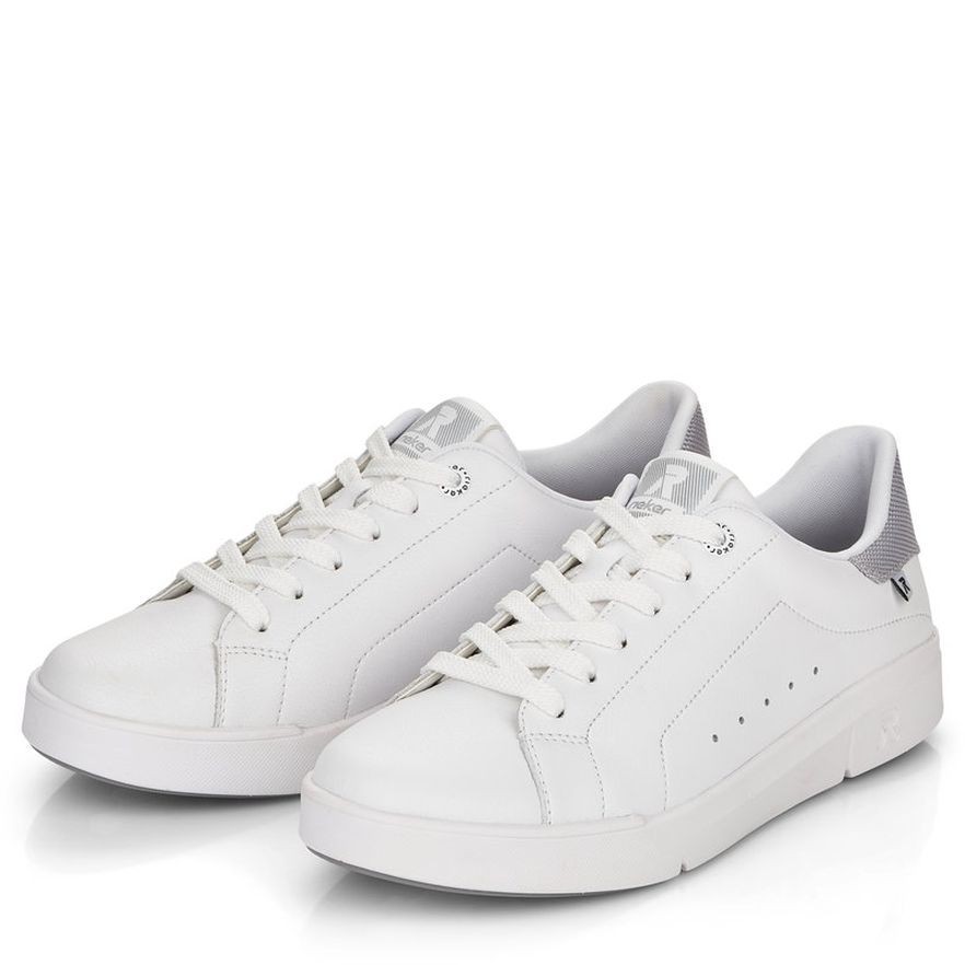 RIEKER Sportiniai bateliai moterims, Balta, SPORT SHOE 9