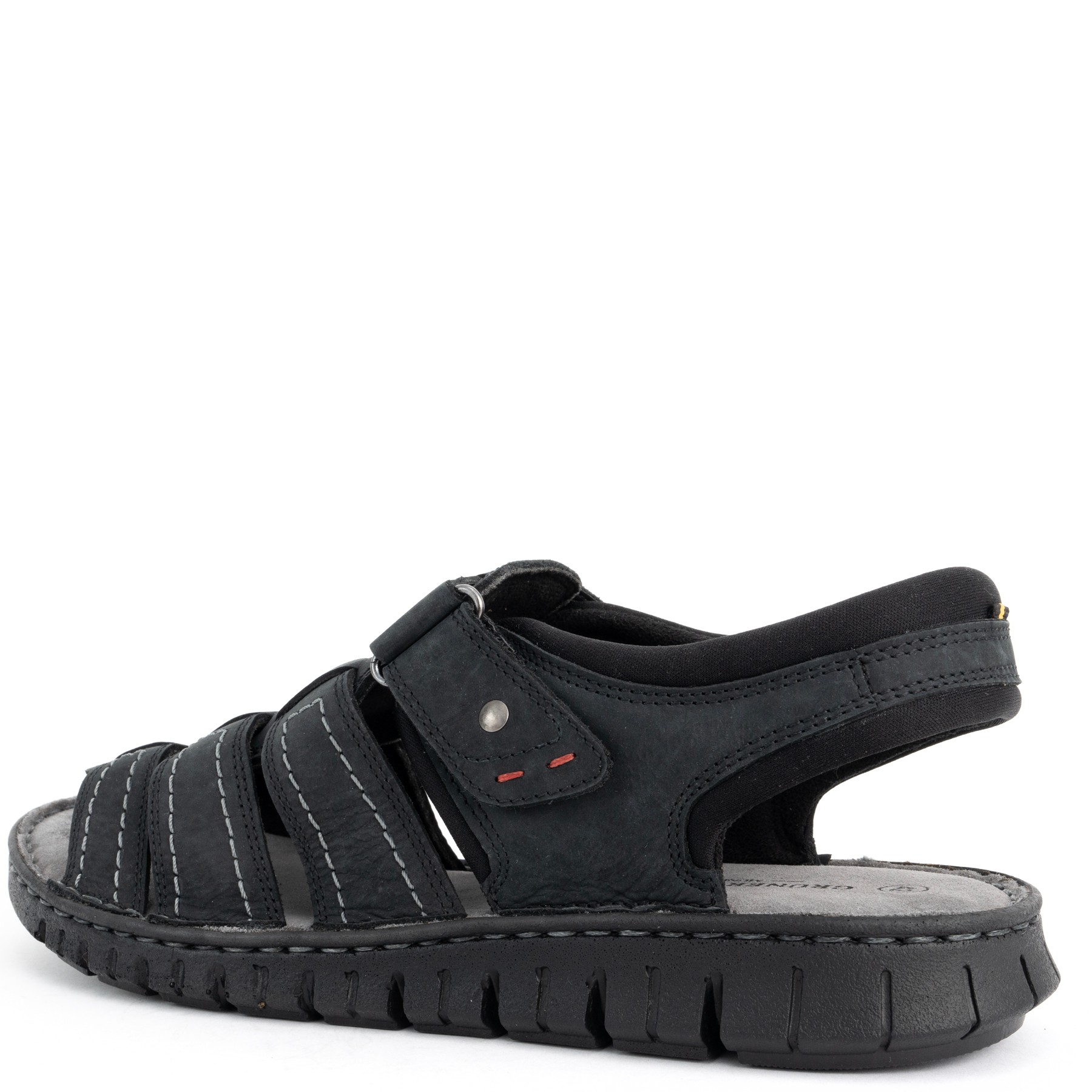 GRUNER SCHUHE Basutės vyrams, Juoda, Sandals 3
