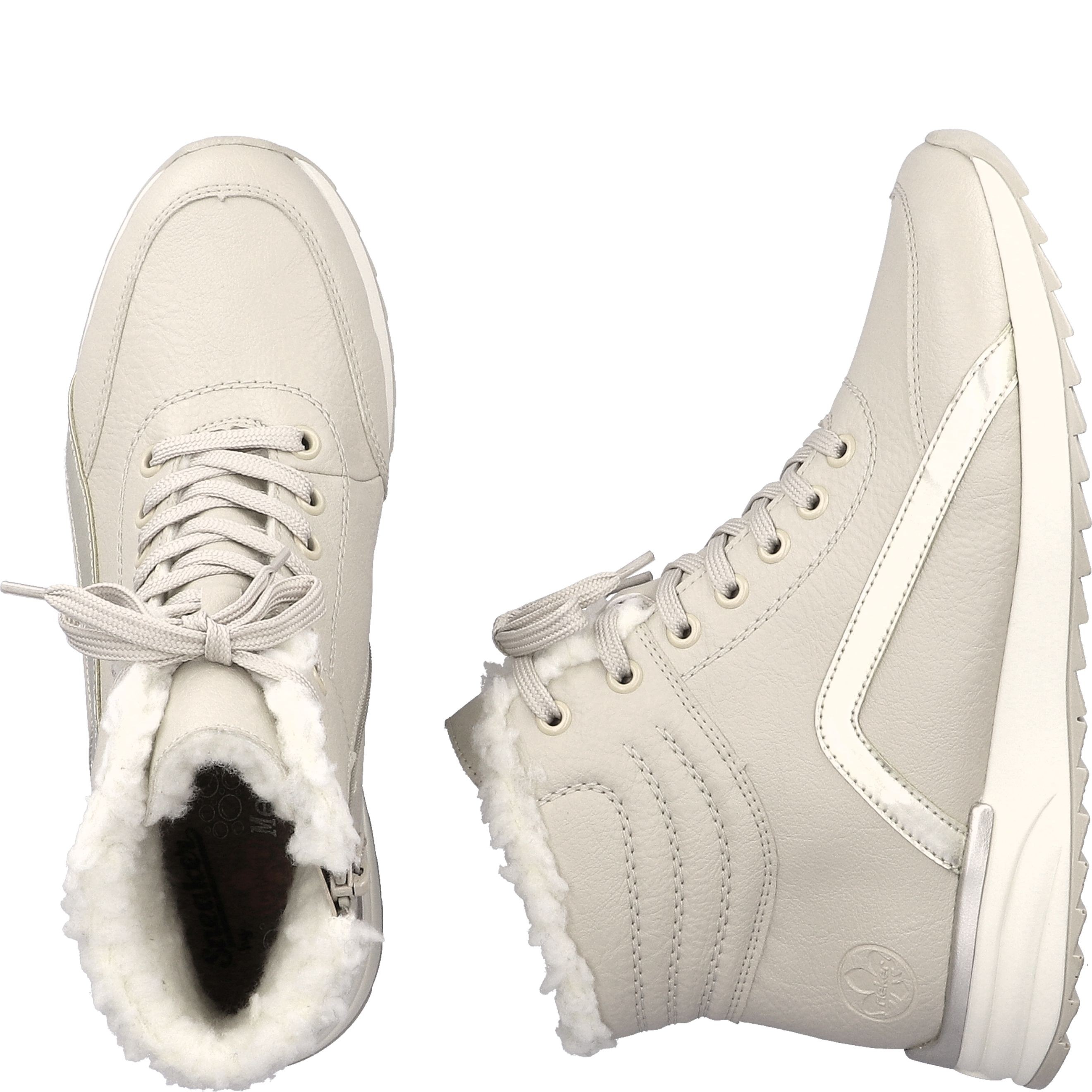 RIEKER Aulinukai moterims, Smėlio, Ladies mid height boots 11