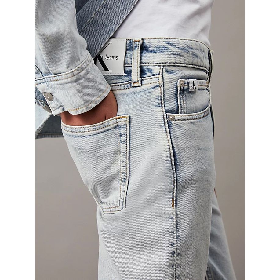 CALVIN KLEIN JEANS Slim džinsai vyrams, Mėlyna, Slim 4