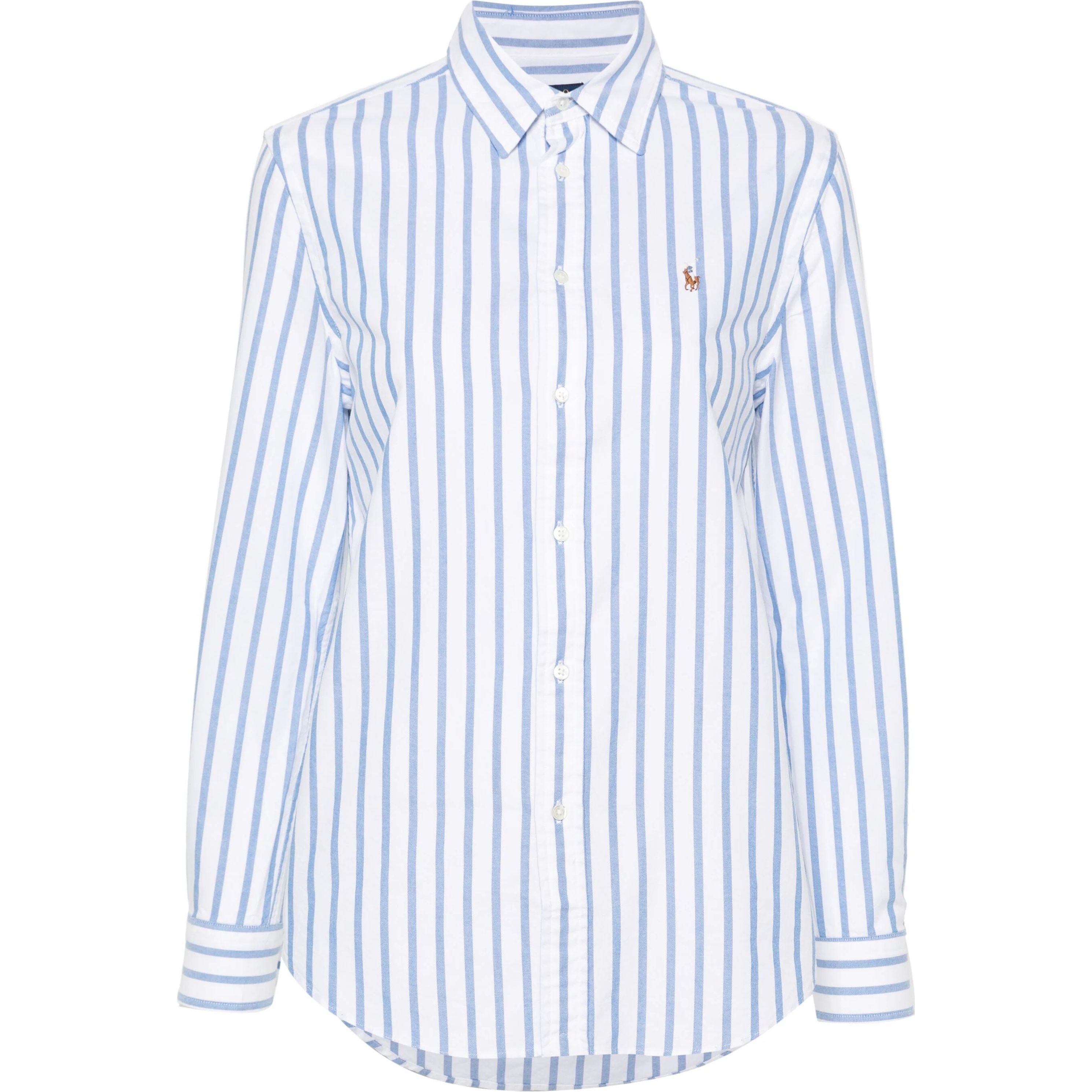 POLO RALPH LAUREN Marškiniai ilgomis rankovėmis moterims, Marga, Long sleeve button front shirt