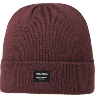 JACK & JONES Skrybėlė vyrams, Vyšninė, JACDNA BEANIE NOOS 1