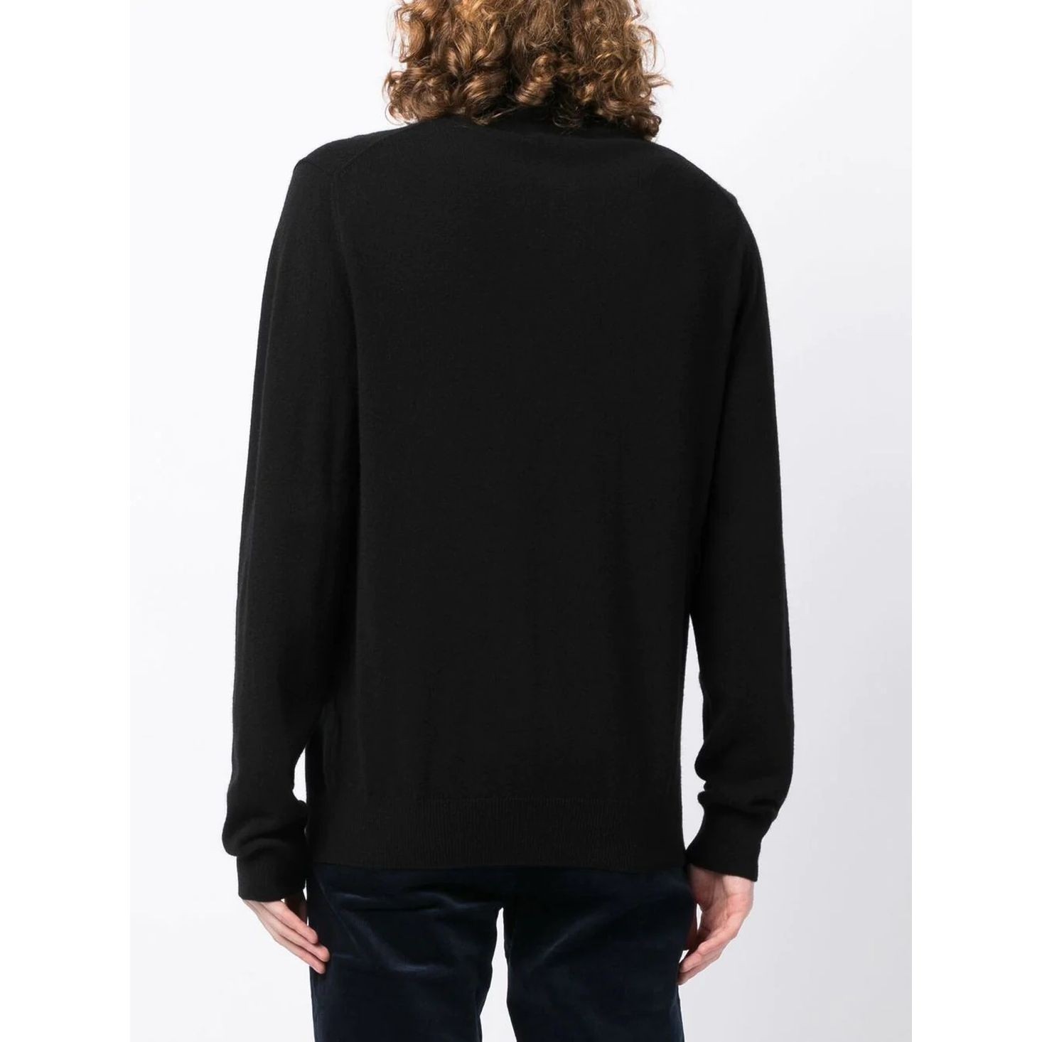 POLO RALPH LAUREN Sportinis nertinis vyrams, Juoda, Long sleeve full zip sweter 4