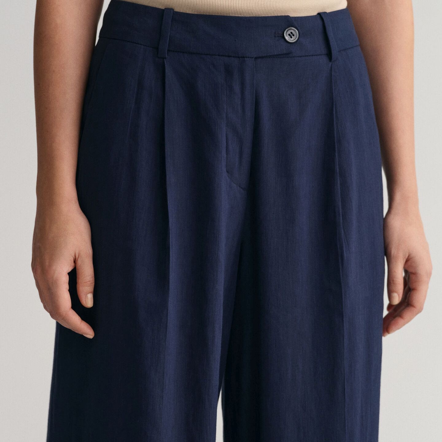 GANT Kelnės moterims, Mėlyna 3