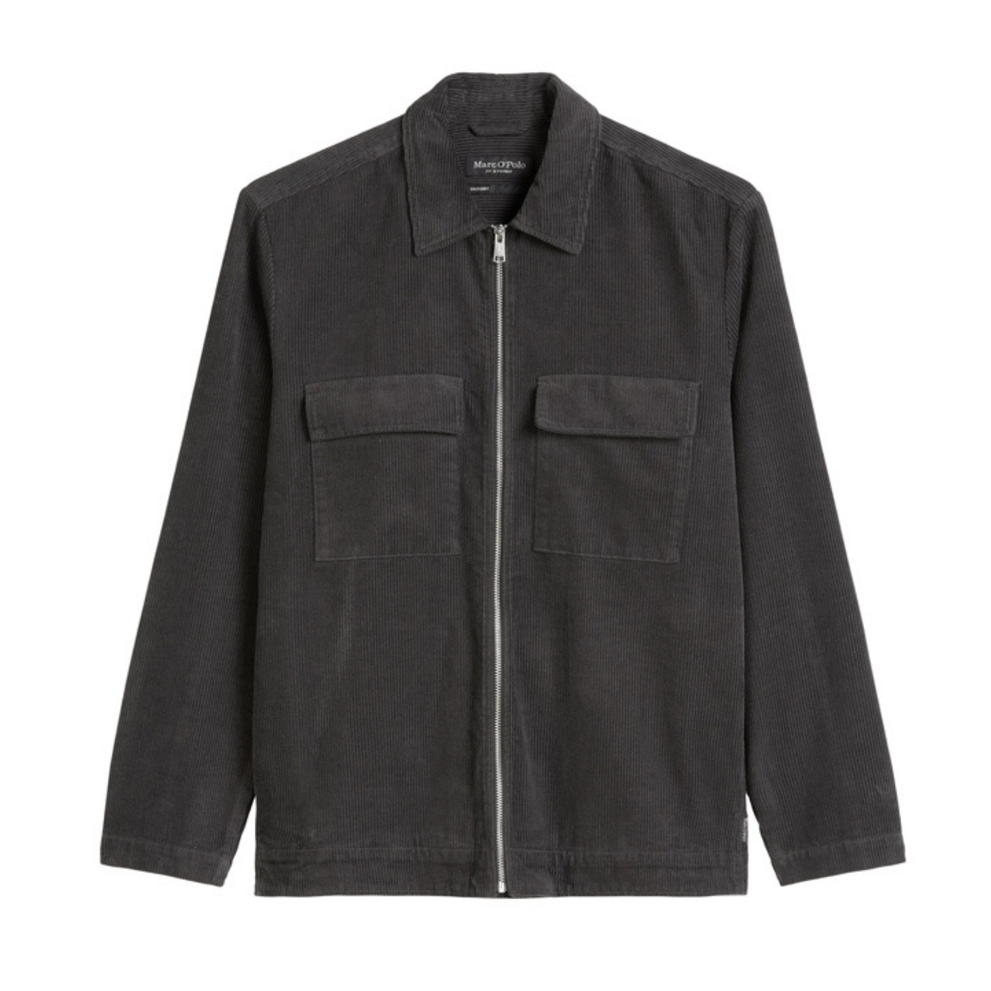 MARC O'POLO Marškiniai ilgomis rankovėmis vyrams, Pilka, M29009674058 Shirts lon
