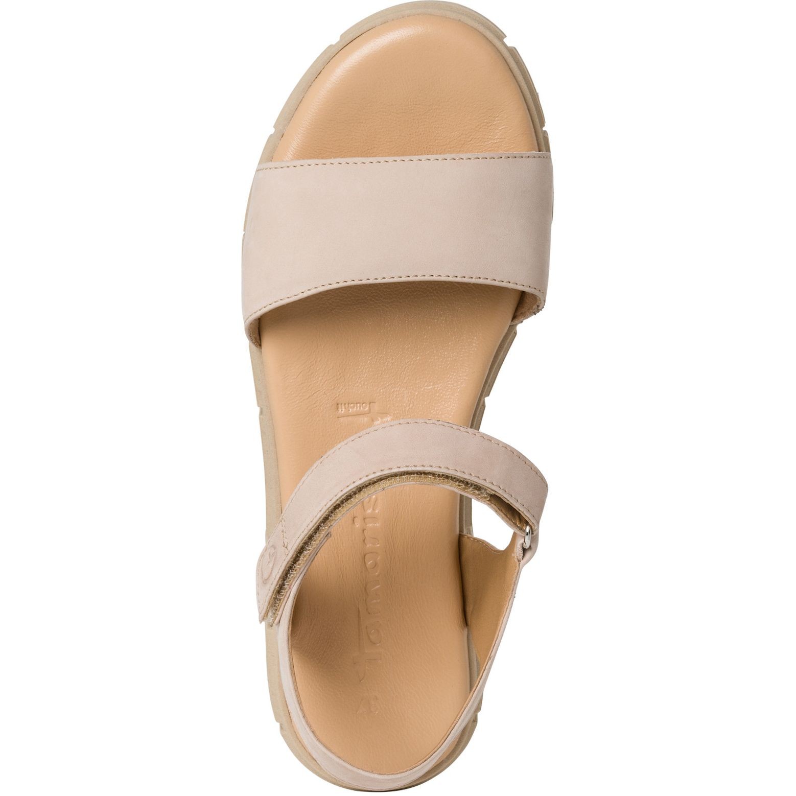 TAMARIS Basutės moterims, Smėlio, Sandals 4