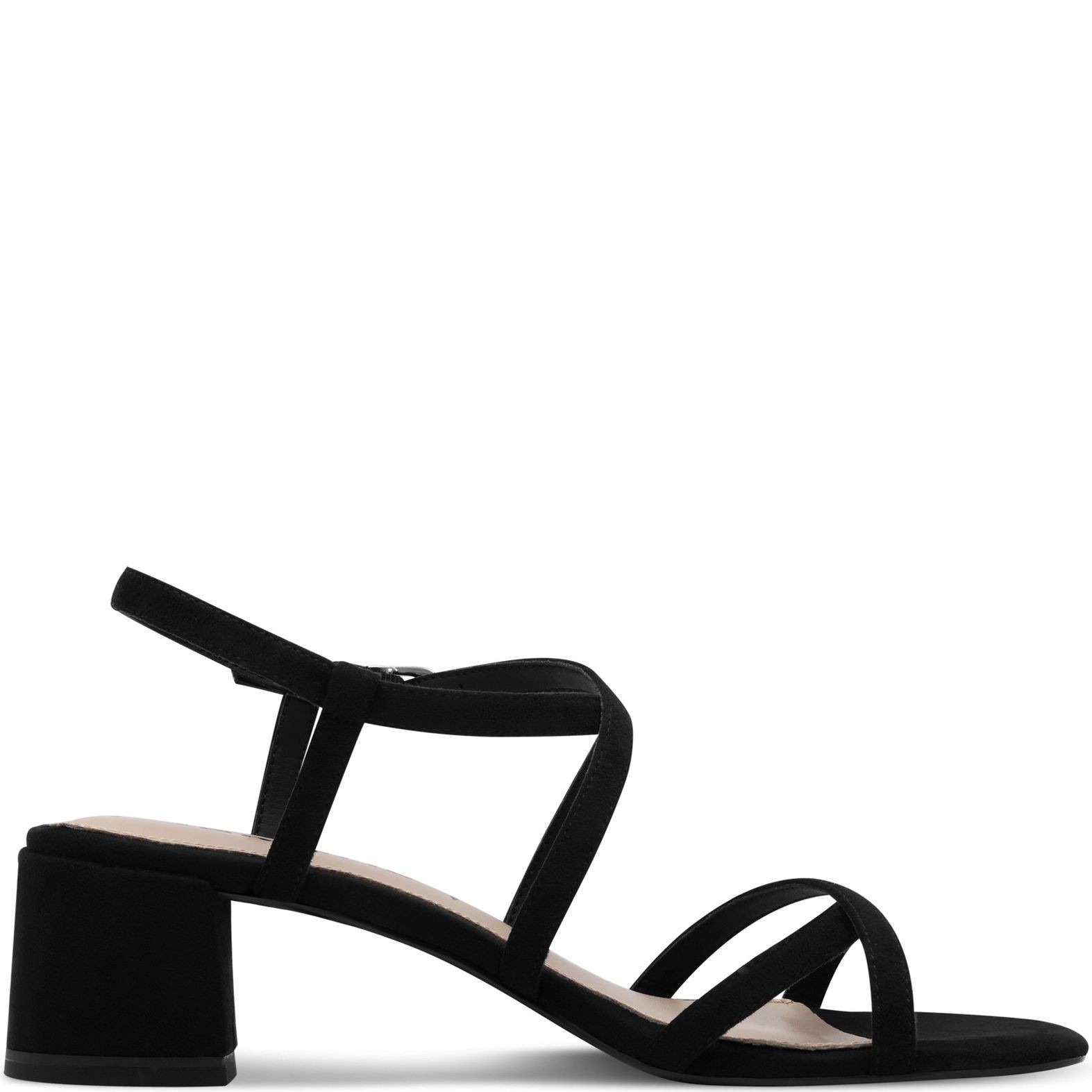 TAMARIS Basutės moterims, Juoda, Sandal heel 3