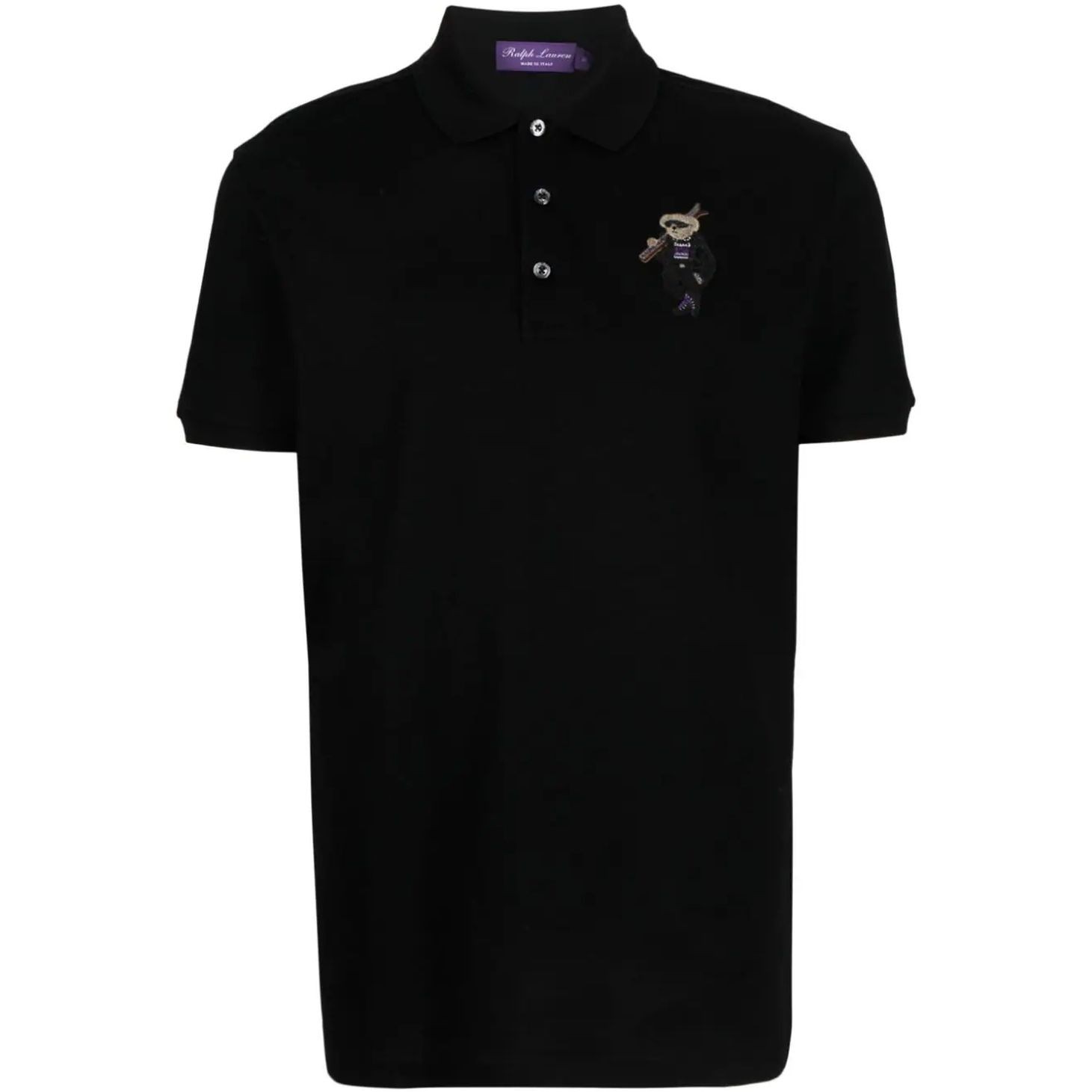 RALPH LAUREN PURPLE Polo marškiniai trumpos rank. vyrams, Juoda, Short sleeve polo shirt 1
