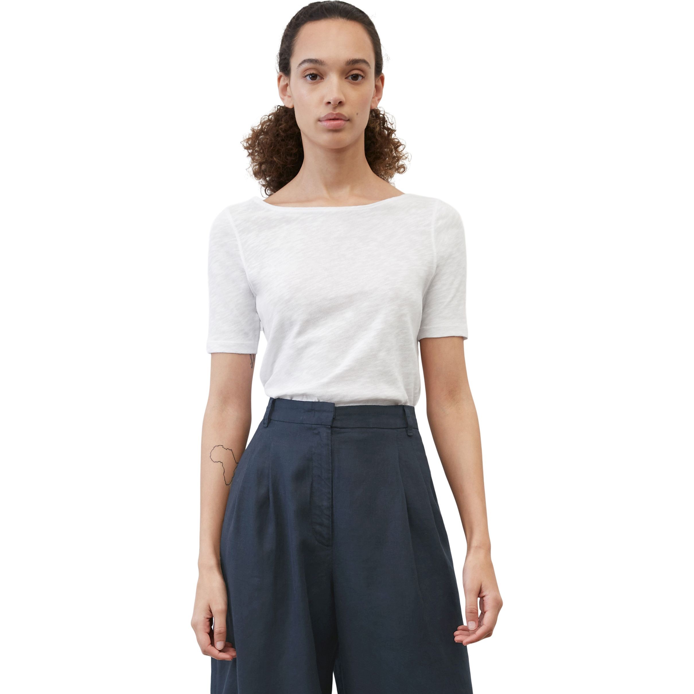 MARC O'POLO Marškinėliai moterims, Balta 2