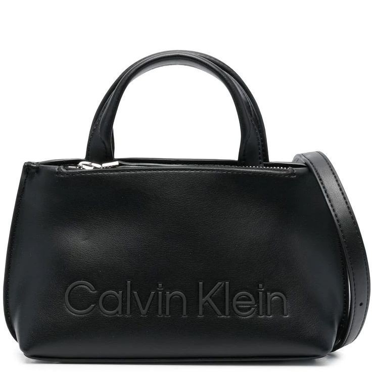 CALVIN KLEIN Rankinė per petį moterims, Juoda, SET TOTE 1