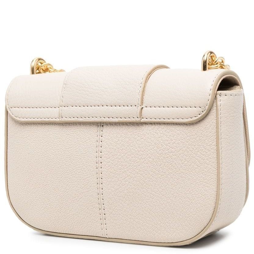 SEE BY CHLOE Rankinė per petį moterims, Smėlio, Hana chain bag 2
