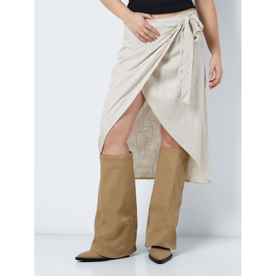 NOISY MAY Maxi sijonas moterims, Kūno, Nmleilani maxi skirt 2