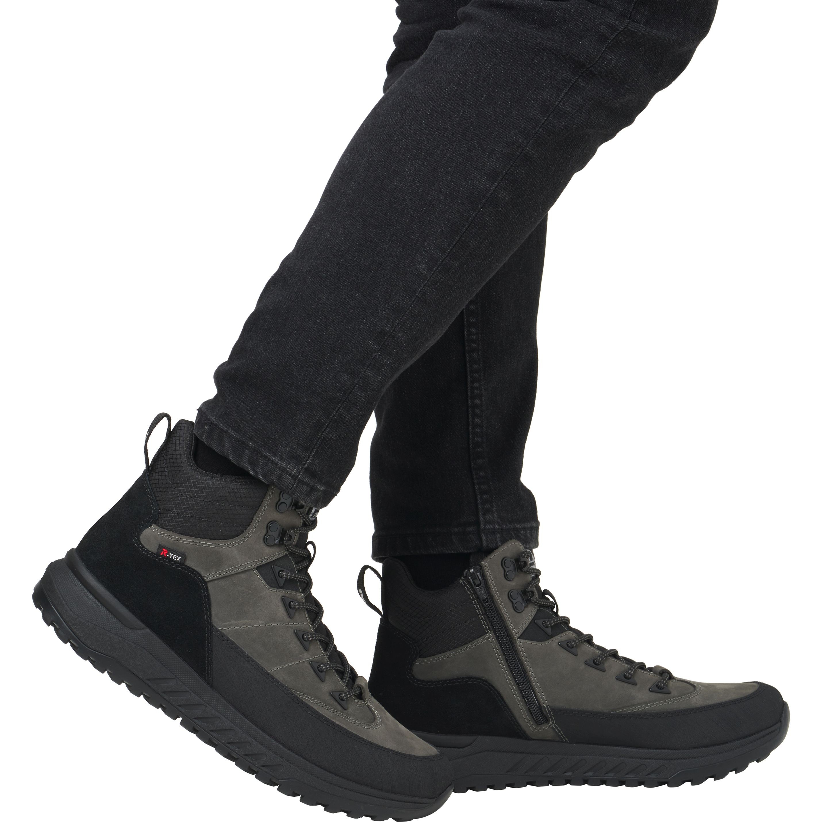 RIEKER EVOLUTION Aulinukai vyrams, Pilka, Men's boots 11