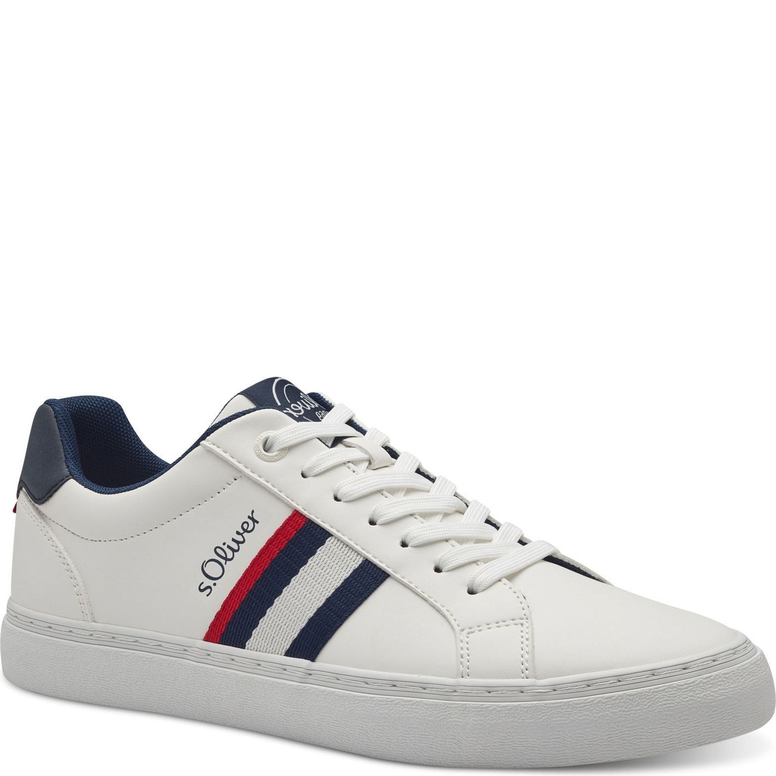 S.OLIVER Laisvalaikio bateliai vyrams, Balta, Men Lace-up 1