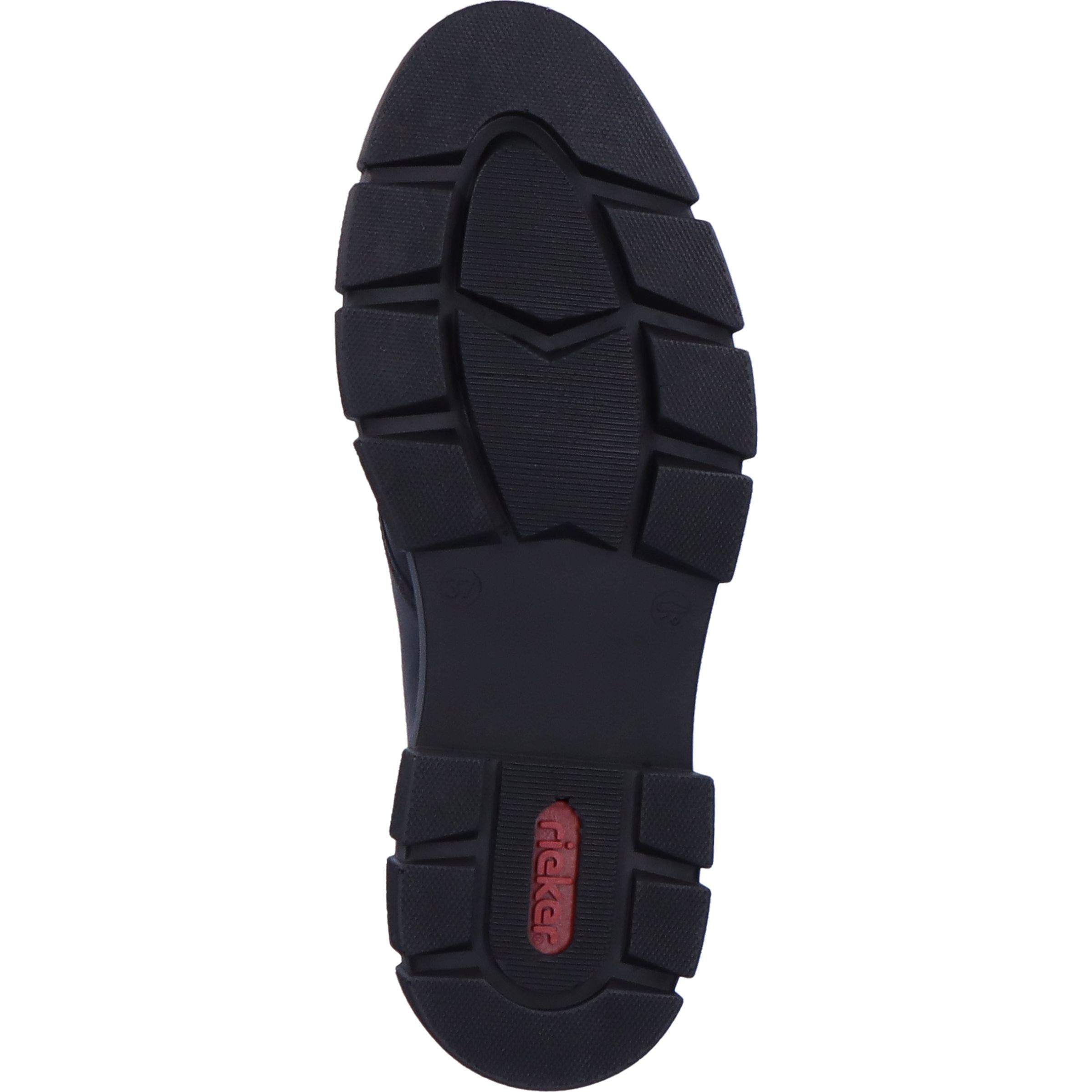 RIEKER Loaferiai moterims, Juoda, LOAFERS 4