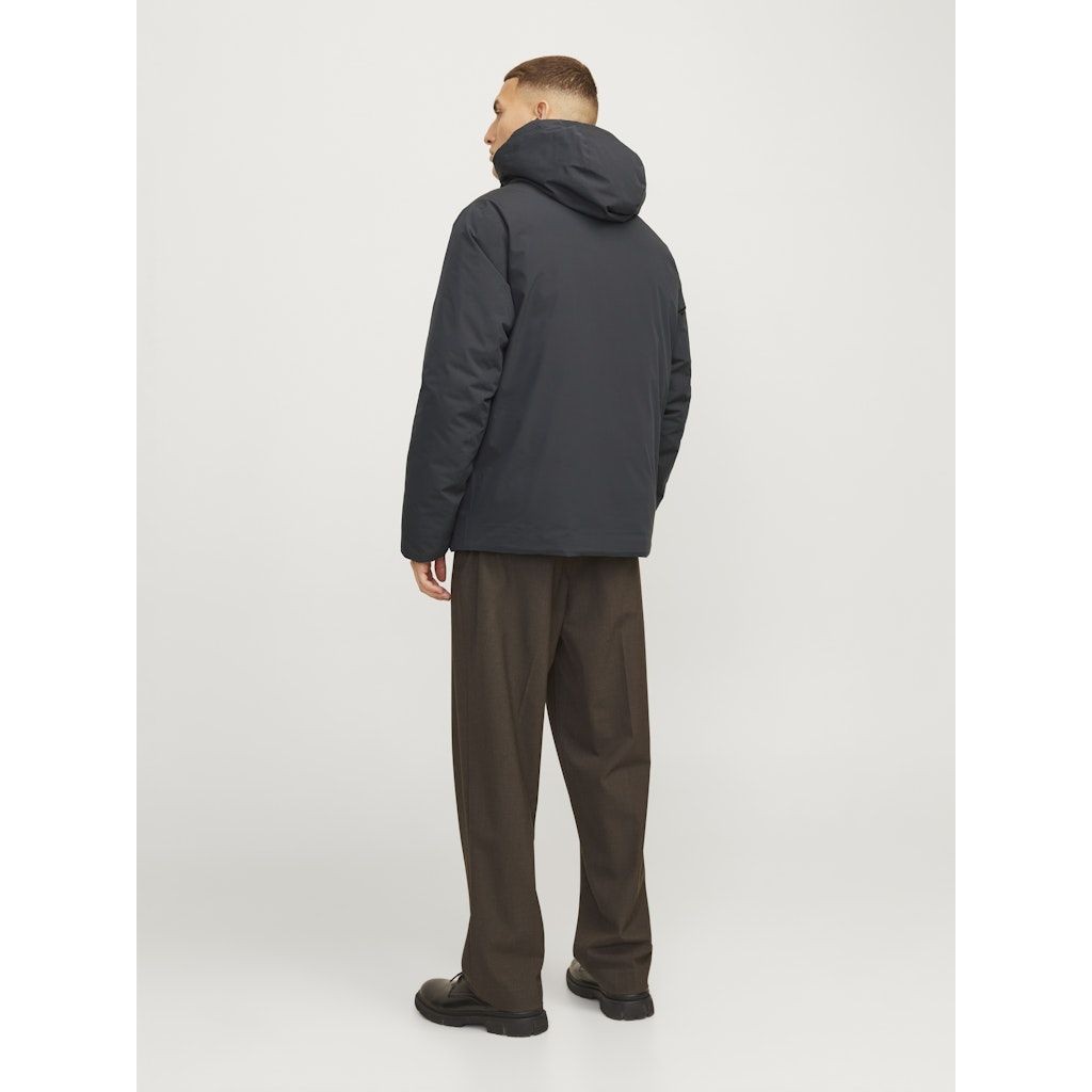 JACK & JONES Pūkinė striukė vyrams, Mėlyna, Wave jacket 3