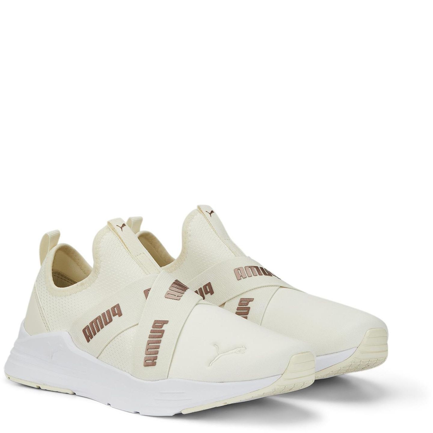 PUMA Sportiniai bateliai moterims, Smėlio, Wired Run Slipon sport shoe 1