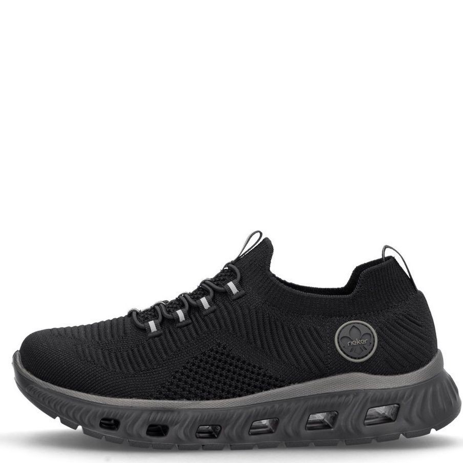 RIEKER Laisvalaikio bateliai moterims, Juoda, Ladies shoes 6