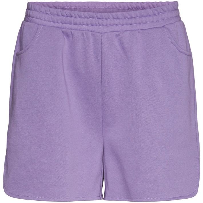NOISY MAY Šortai moterims, Violetinė, NMKAREN HW SHORTS 1