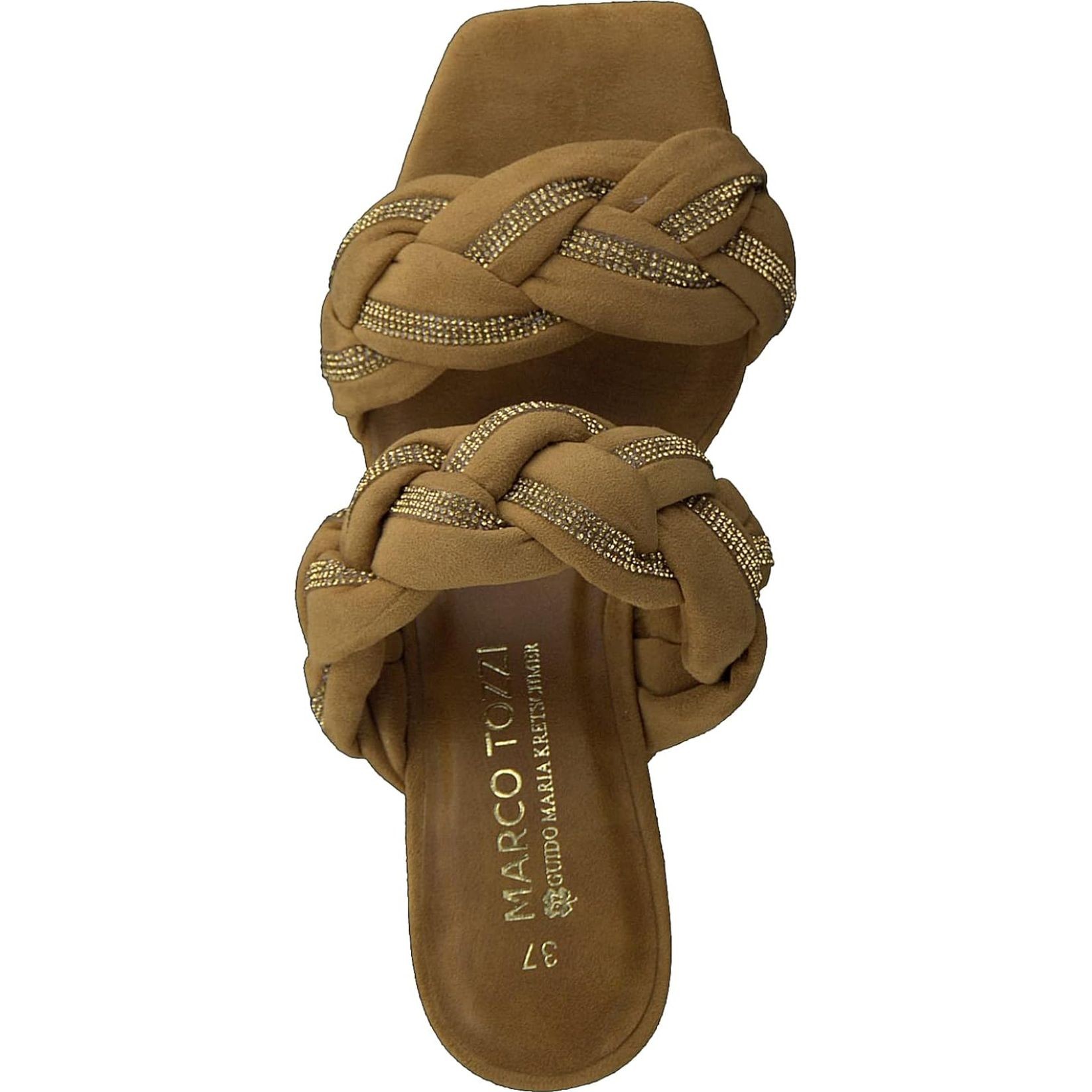 MARCO TOZZI Klumpės moterims, Ruda, MULES 3