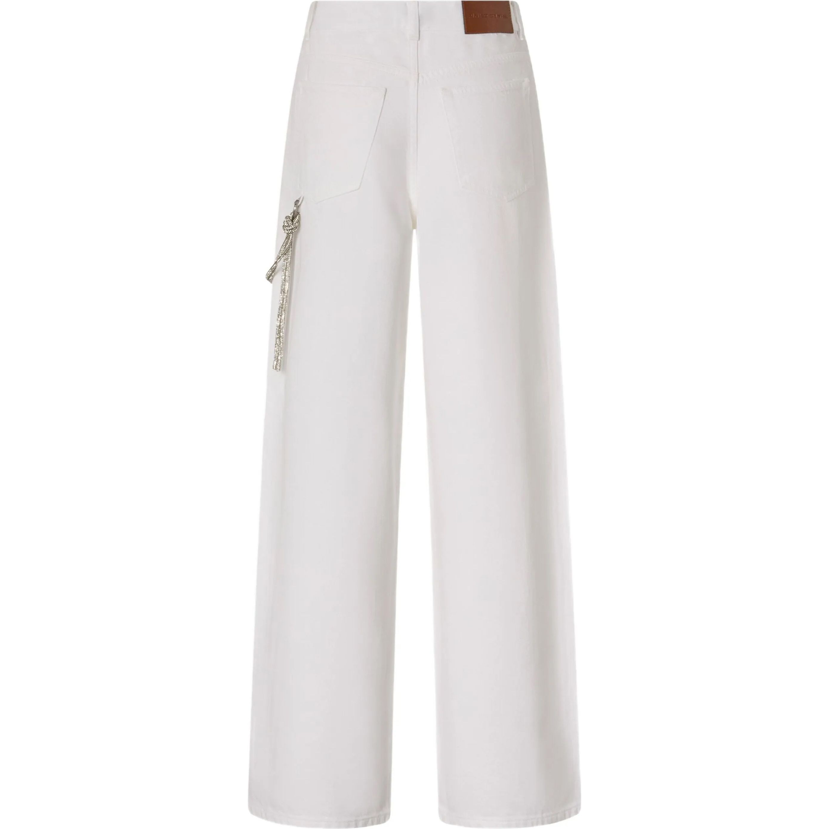 PINKO Platūs džinsai moterims, Balta, Lauryn loose 2