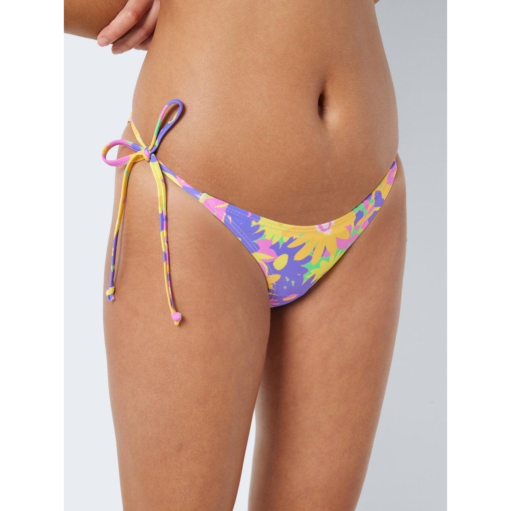 NOISY MAY Apatinė kostiumėlio dalis moterims, Geltona, NMBLOOM BRIEFS 4