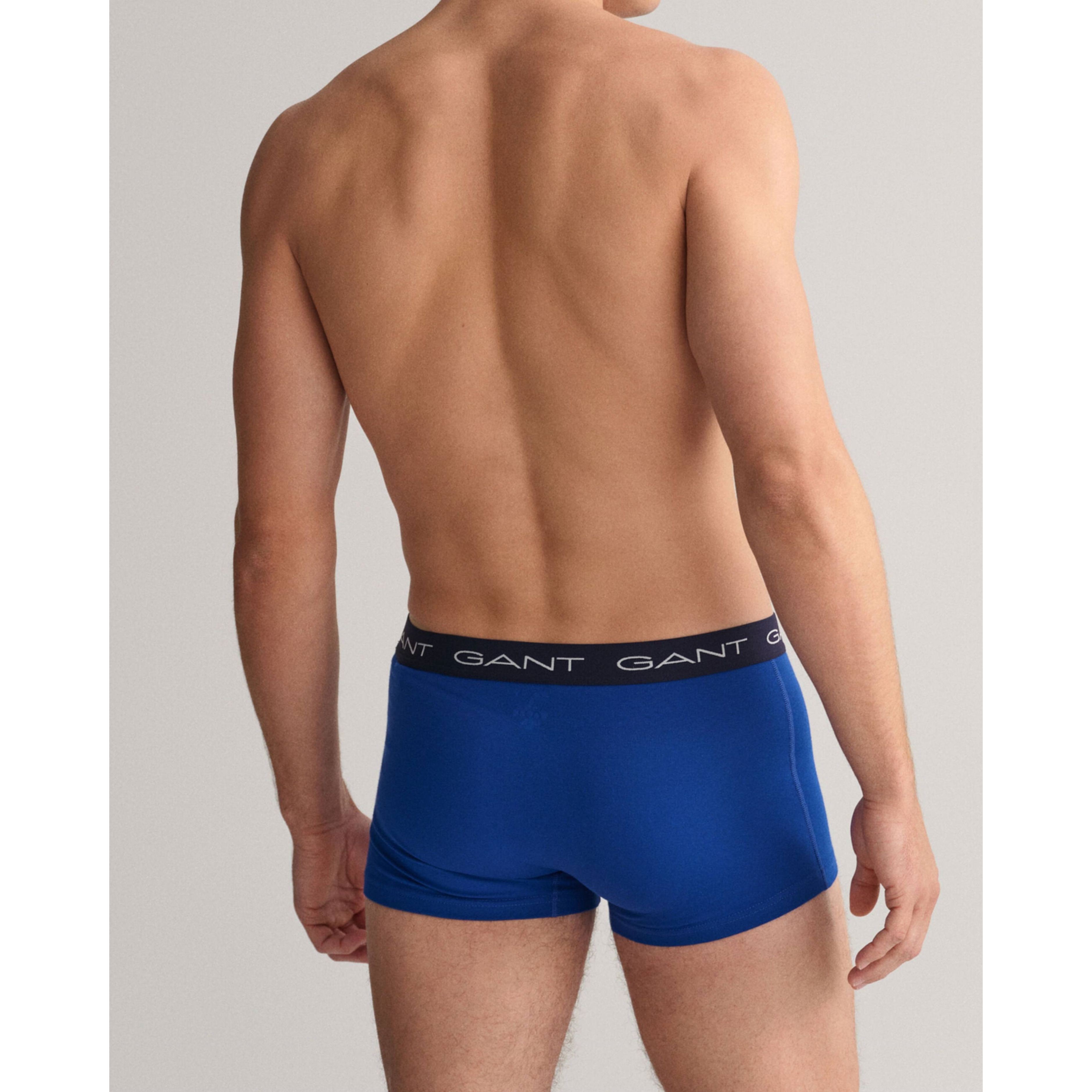 GANT Ilginti apatiniai vyrams, Mėlyna, TRUNK 3-PACK 3