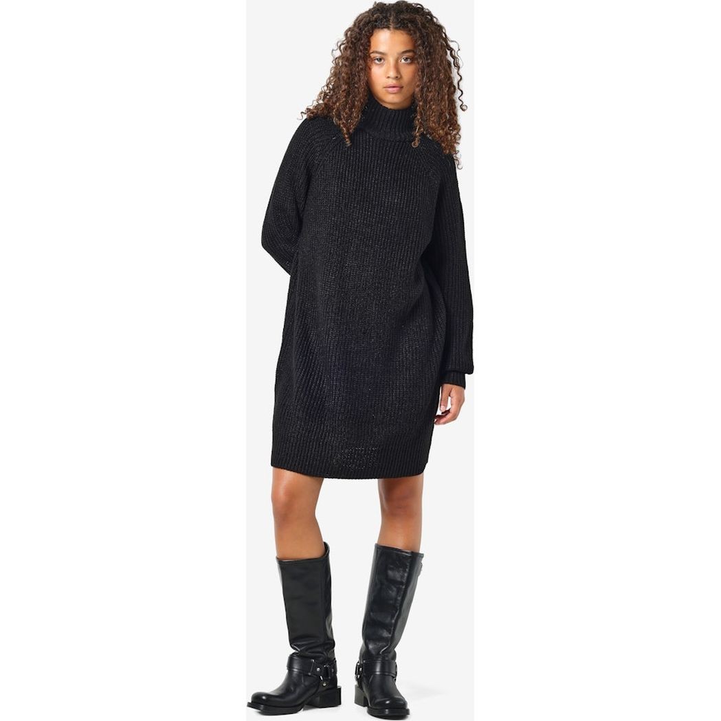 NOISY MAY Megzta suknelė moterims, Juoda, Timmy knit dress 3