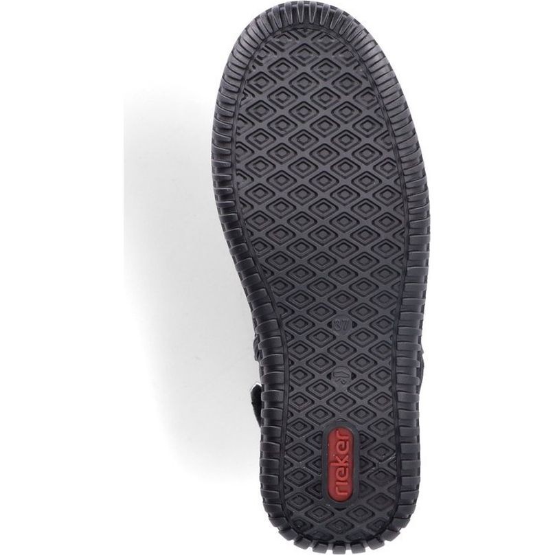 RIEKER Aulinukai moterims, Juoda, Ladies mid height boots 6